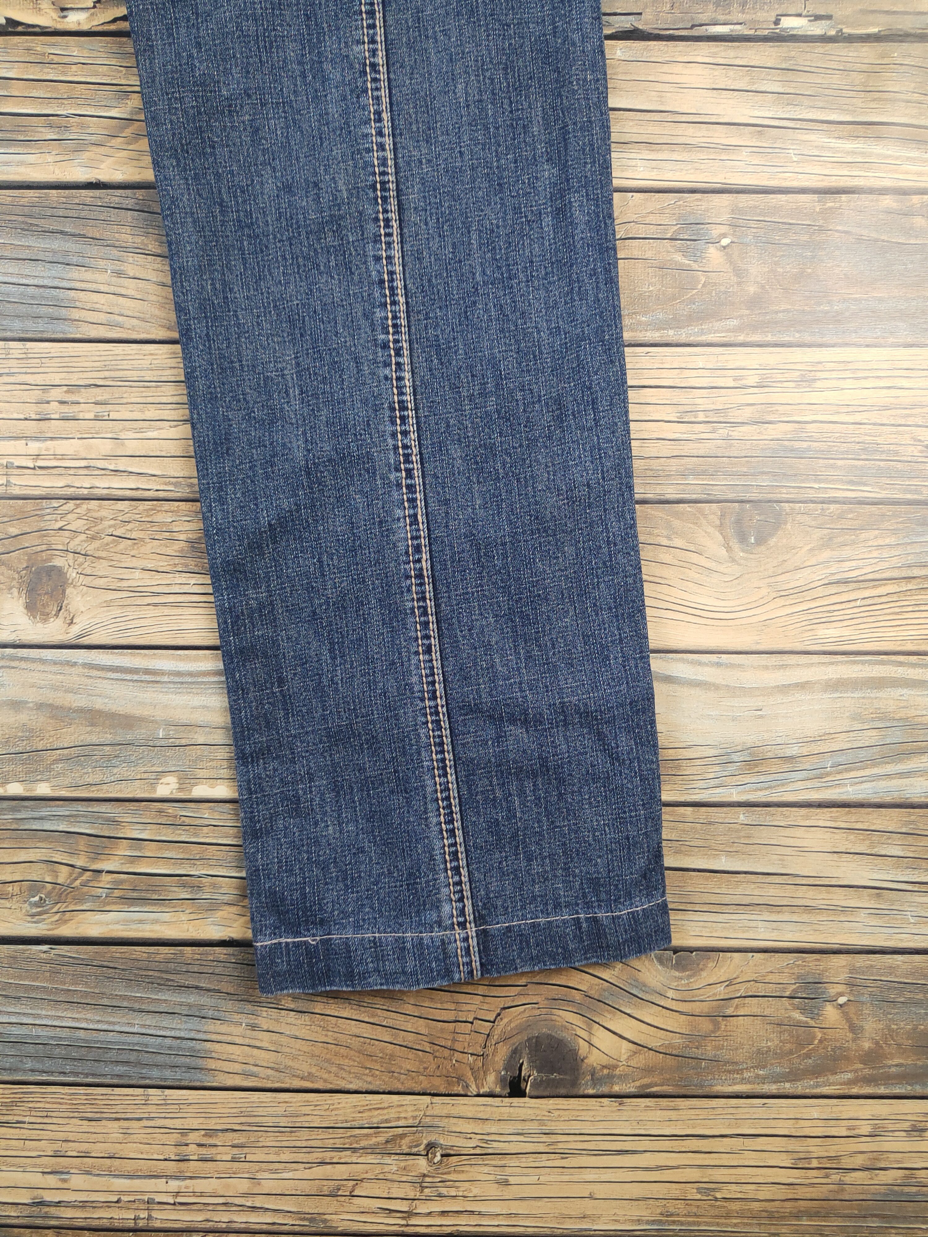 Comme Ca Ism DL Comme Ca du Mode Blue Distressed Ripped Jeans #1578 Size US 29 - 11 Thumbnail