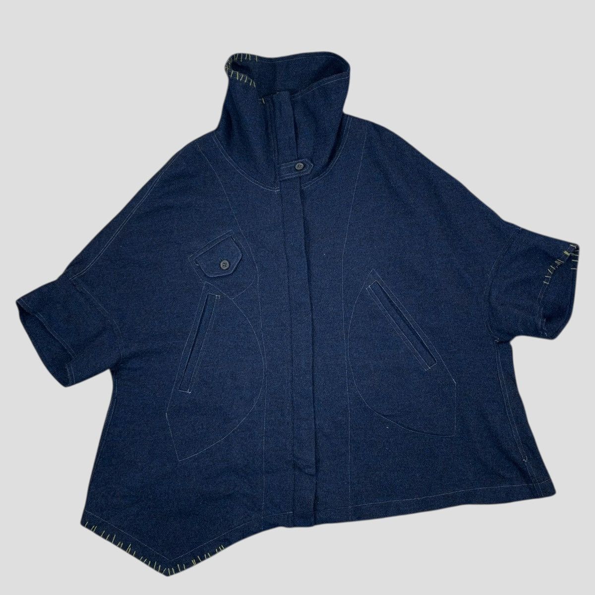 Japanese Brand VINTAGE CUBE JAPANESE BRAND WOMEN WOOL JACKET Size XS / US 0-2 / IT 36-38 - 1 Thumbnail