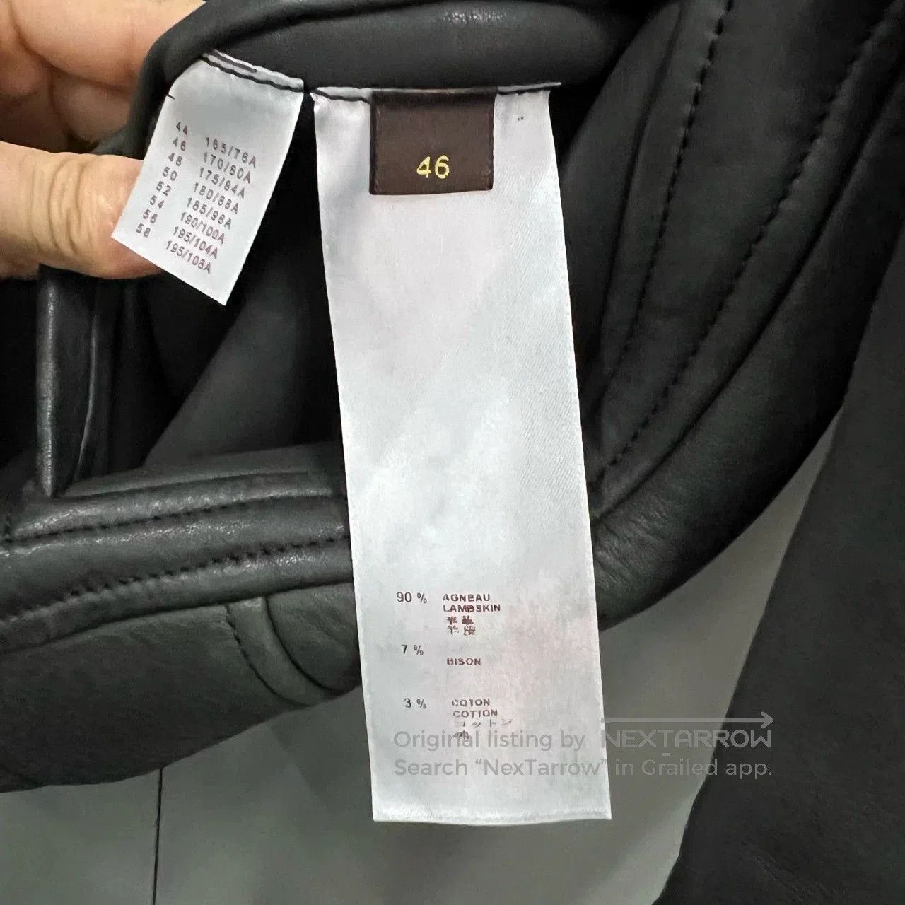 Louis Vuitton louis vuitton shearling leather jacket size 46. Size US S / EU 44-46 / 1 - 3 Thumbnail
