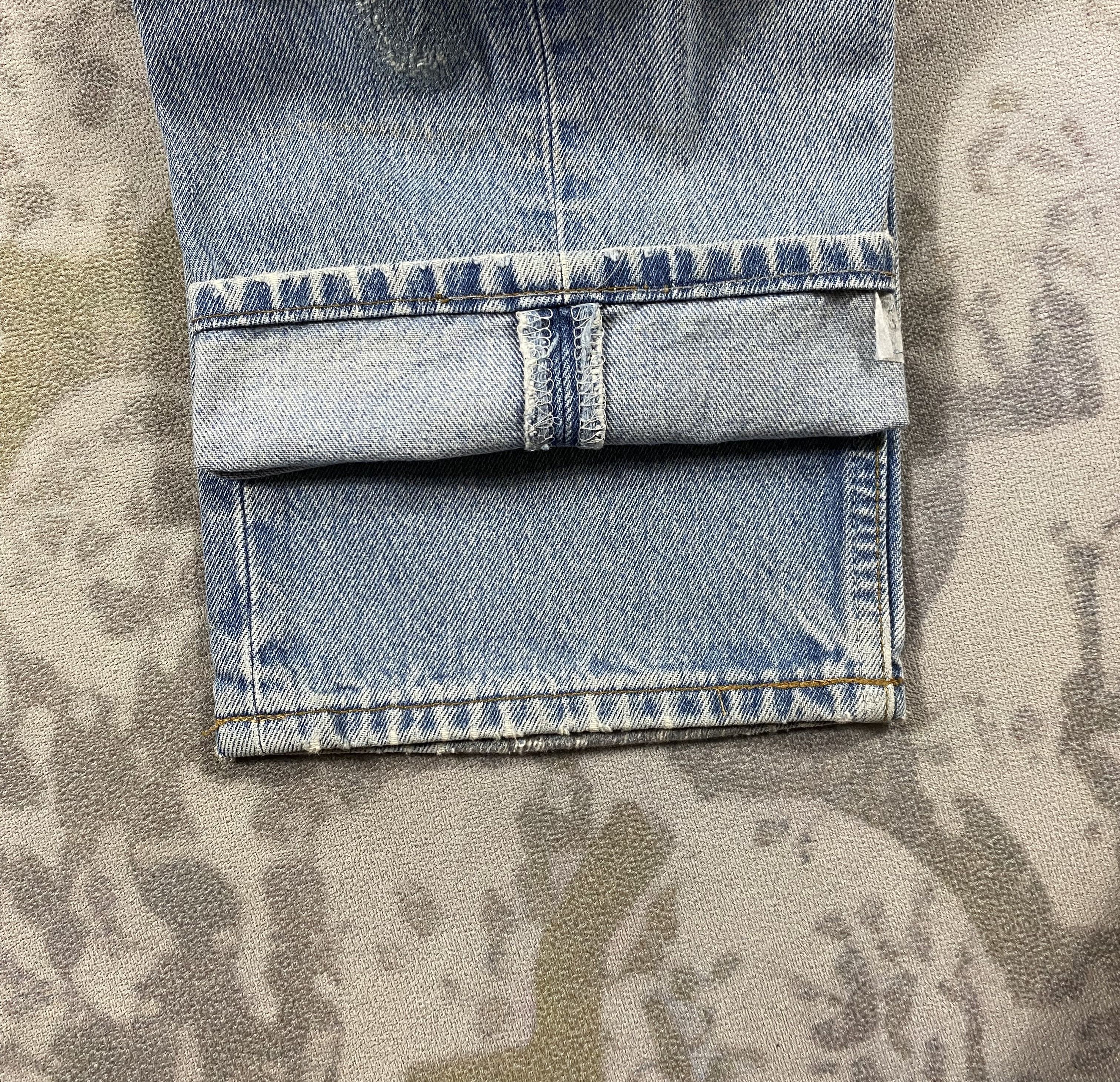 Levi's Blue Wash Vintage Levi's 501 33x33 Denim-JN3962 Size US 33 - 13 Thumbnail