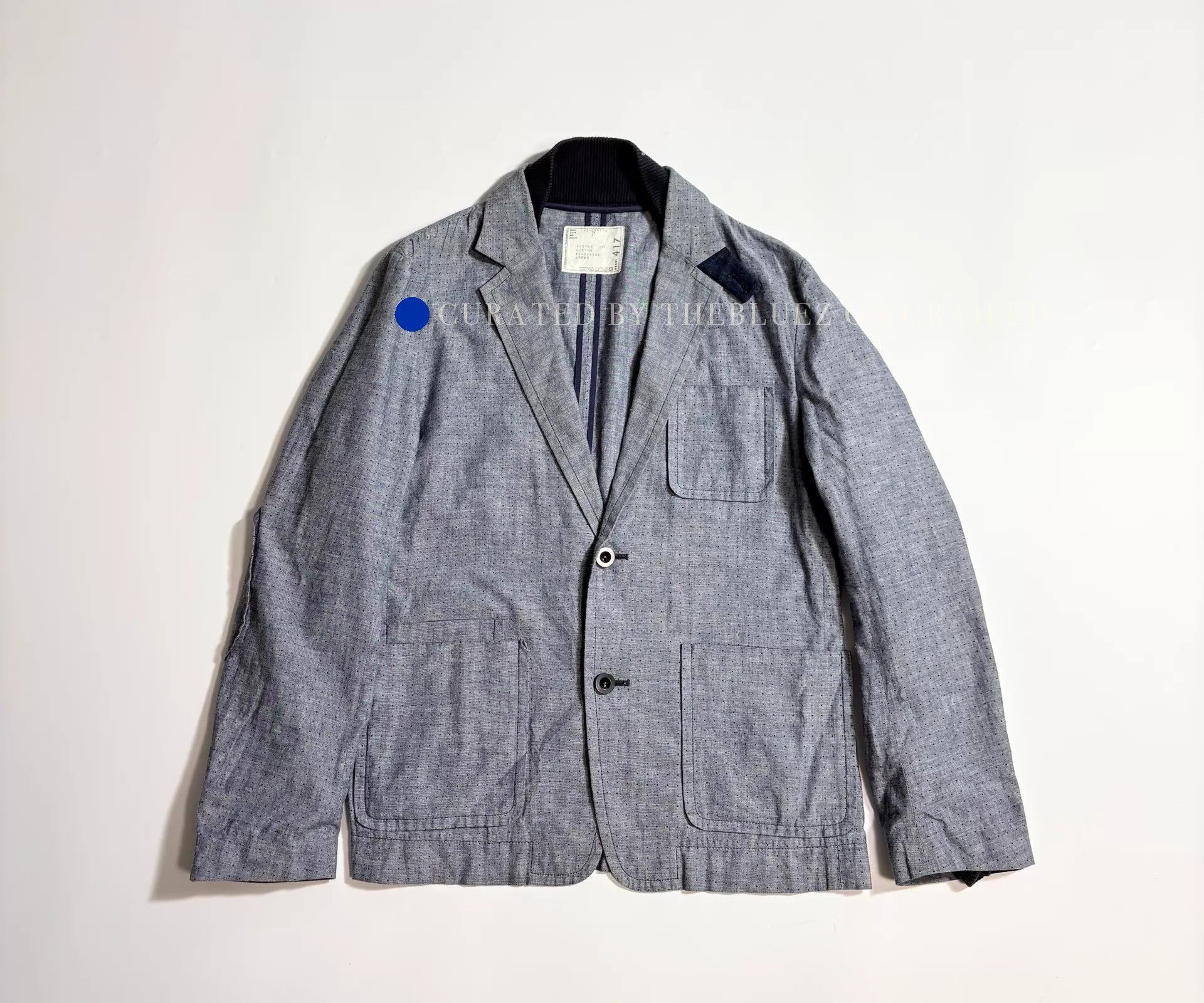 Sacai Sacai Patchwork Jacket Coat-2506 | Grailed