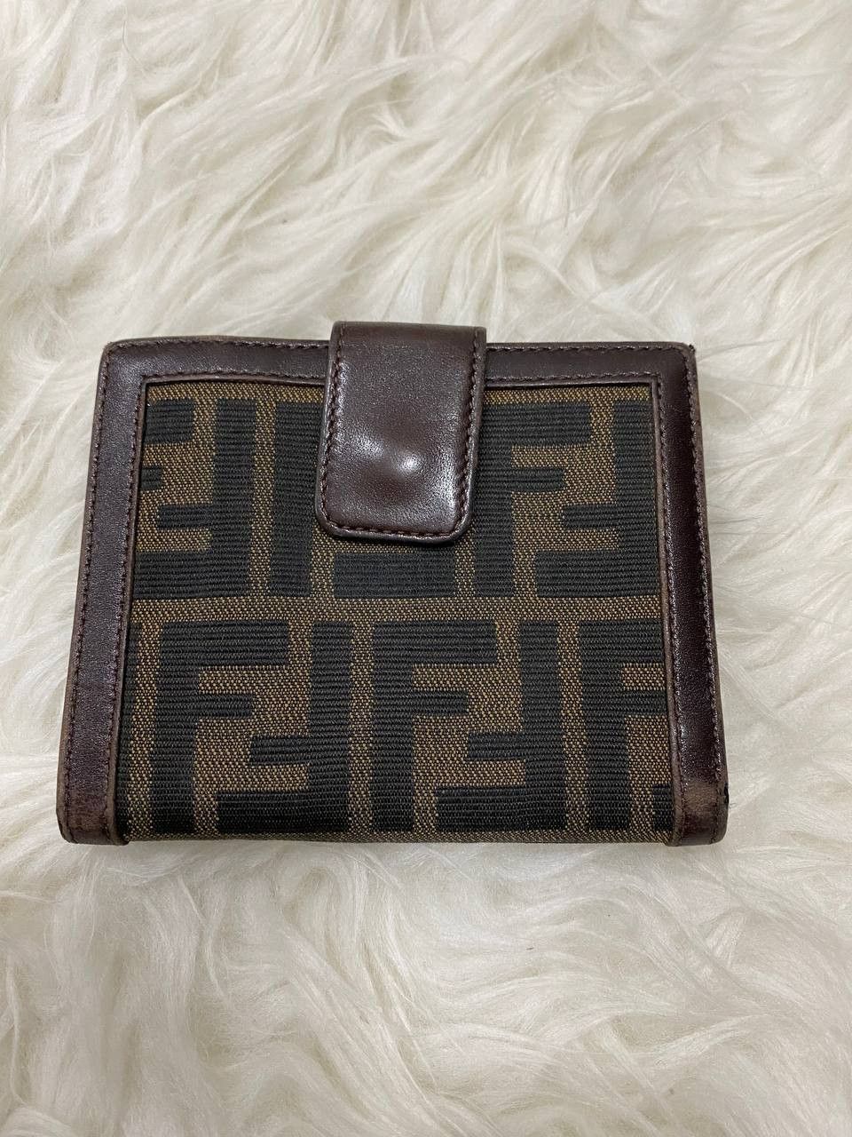 Fendi Fendi Zucca Bifold Short Wallet Size ONE SIZE - 1 Thumbnail