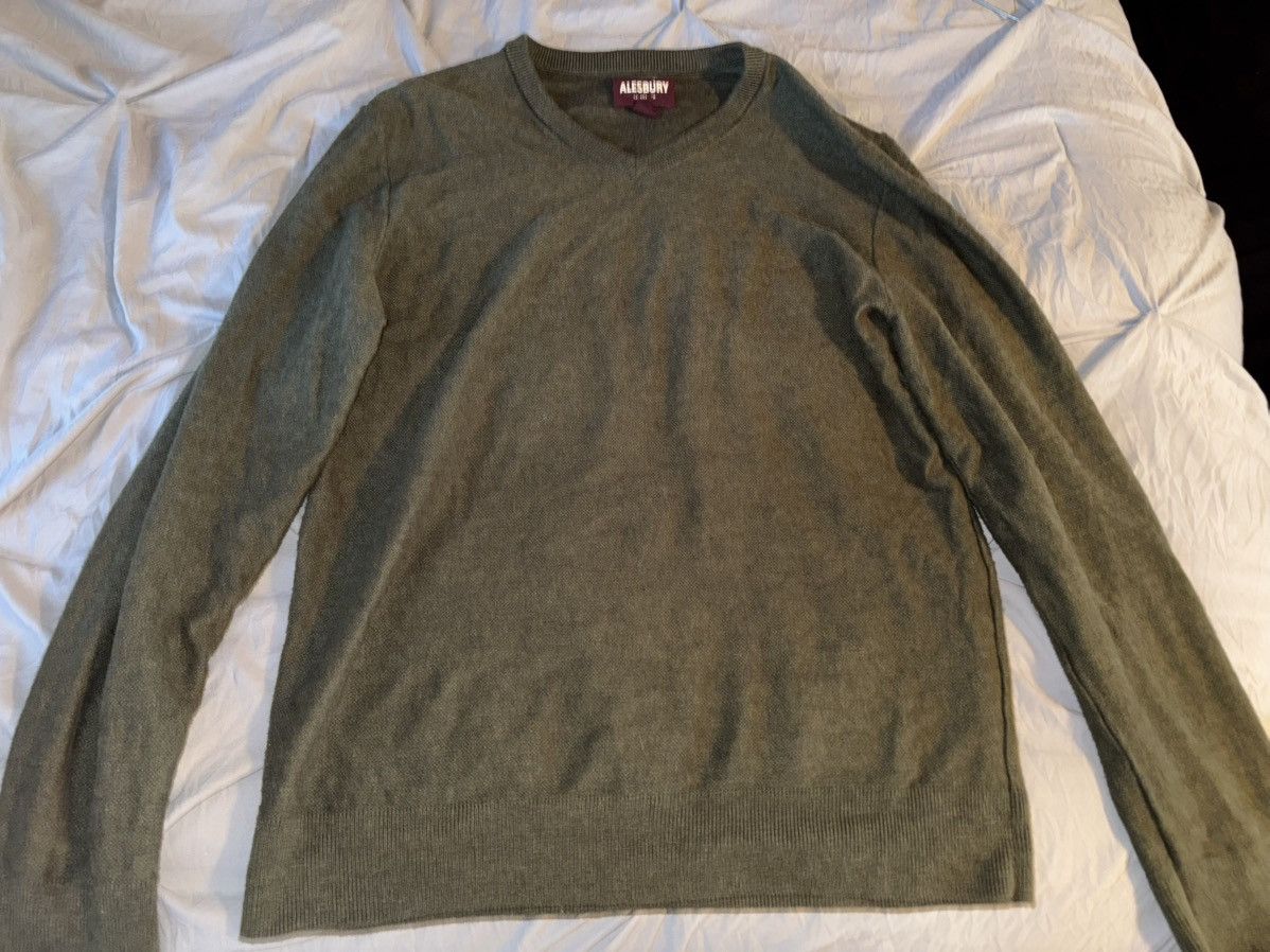 Vintage Alesbury Size Large Green Sweater Size US L / EU 52-54 / 3 - 3 Thumbnail