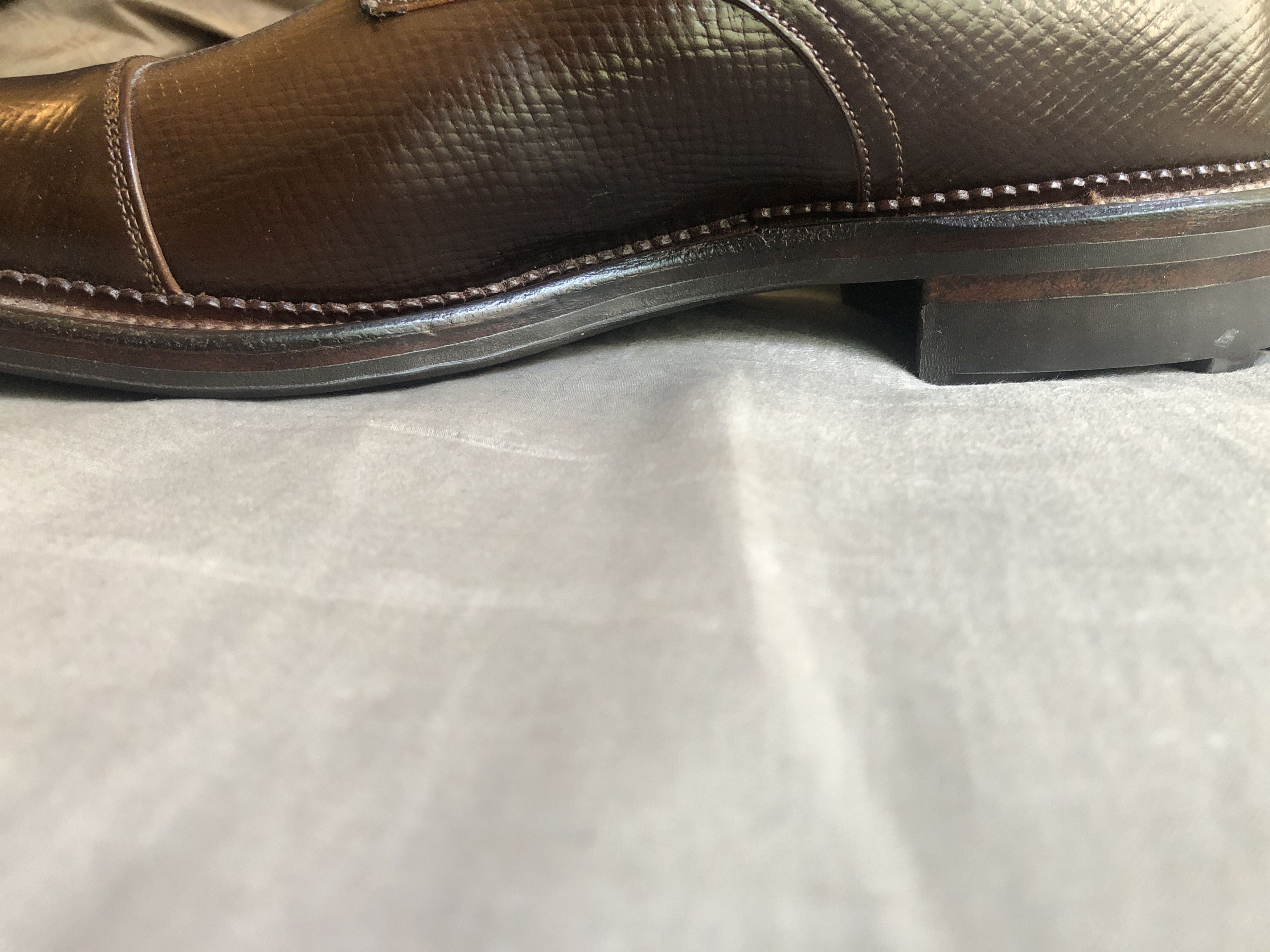 Viberg Armagnac shell cordovan, Halkett Boot, 7E Size US 7 / EU 40 - 9 Thumbnail