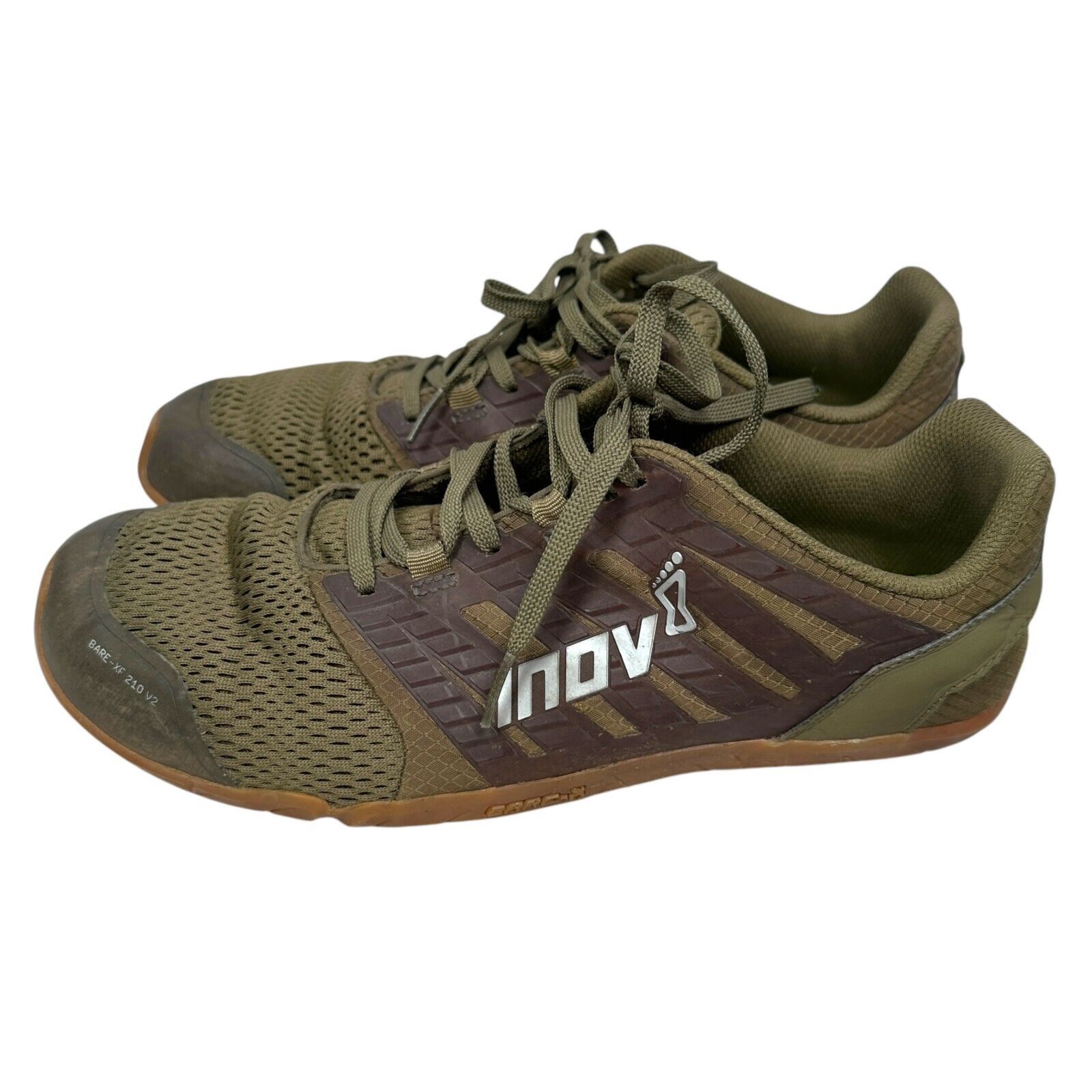 Other Inov-8 Bare XF 210 V2 Barefoot Shoes Mens 8 Green Sneaker Size US 8 / EU 41 - 3 Thumbnail
