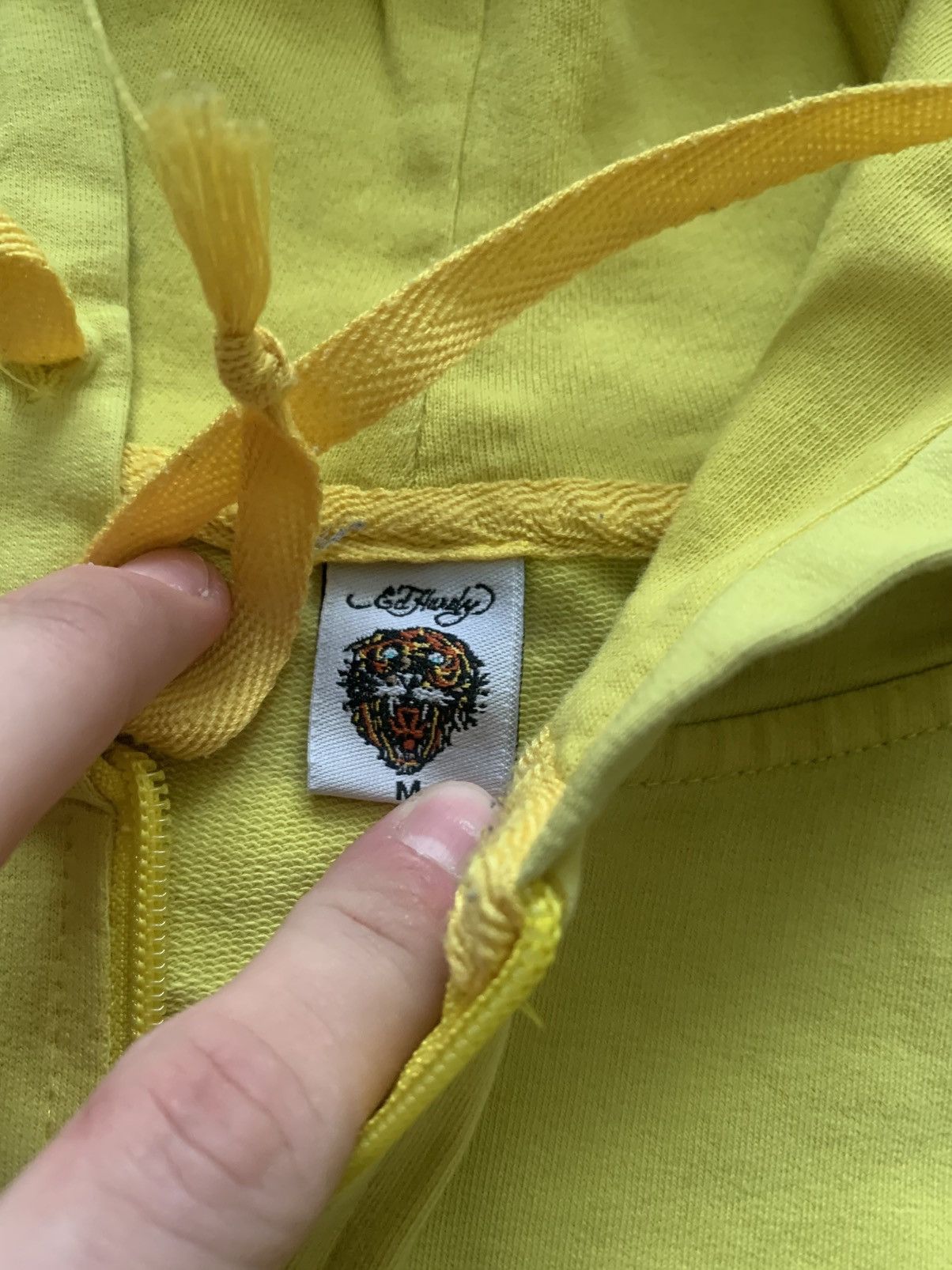 Ed Hardy 🔥ED HARDY Y2K ZIP UP HOODIE Size S / US 4 / IT 40 - 12 Thumbnail
