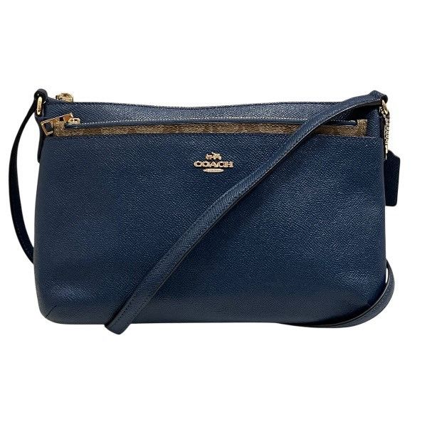 Coach Coach F57788 Leather Shoulder Bag Leather Shoulder Bag F57788 Duty Free For Usa in Blue, Women's