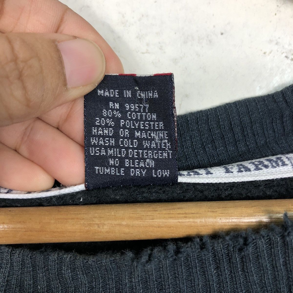 Japanese Brand 📌Vintage Sweatshirt Phat Farm Big Logo Issey Miyake Design Size US XL / EU 56 / 4 - 16 Thumbnail