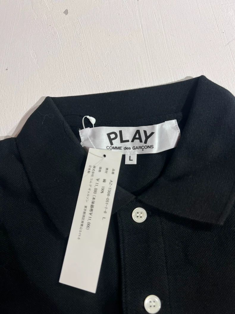 Comme des Garcons Comme Des Garcons Polo short sleeves with standing collar Size L / US 10 / IT 46 - 3 Thumbnail