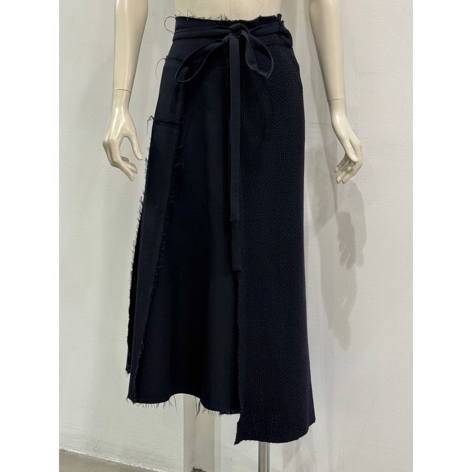 Comme des Garcons A/W2002 Comme des Garçons deconstructed accordion skirt Size 28" / US 6 / IT 42 - 1 Thumbnail
