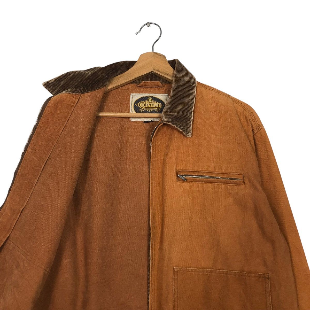 Japanese Brand 🔥VINTAGE CHORE WORK DETROIT JACKET COLEMAN ISSEY MIYAKE Size US M / EU 48-50 / 2 - 14 Thumbnail