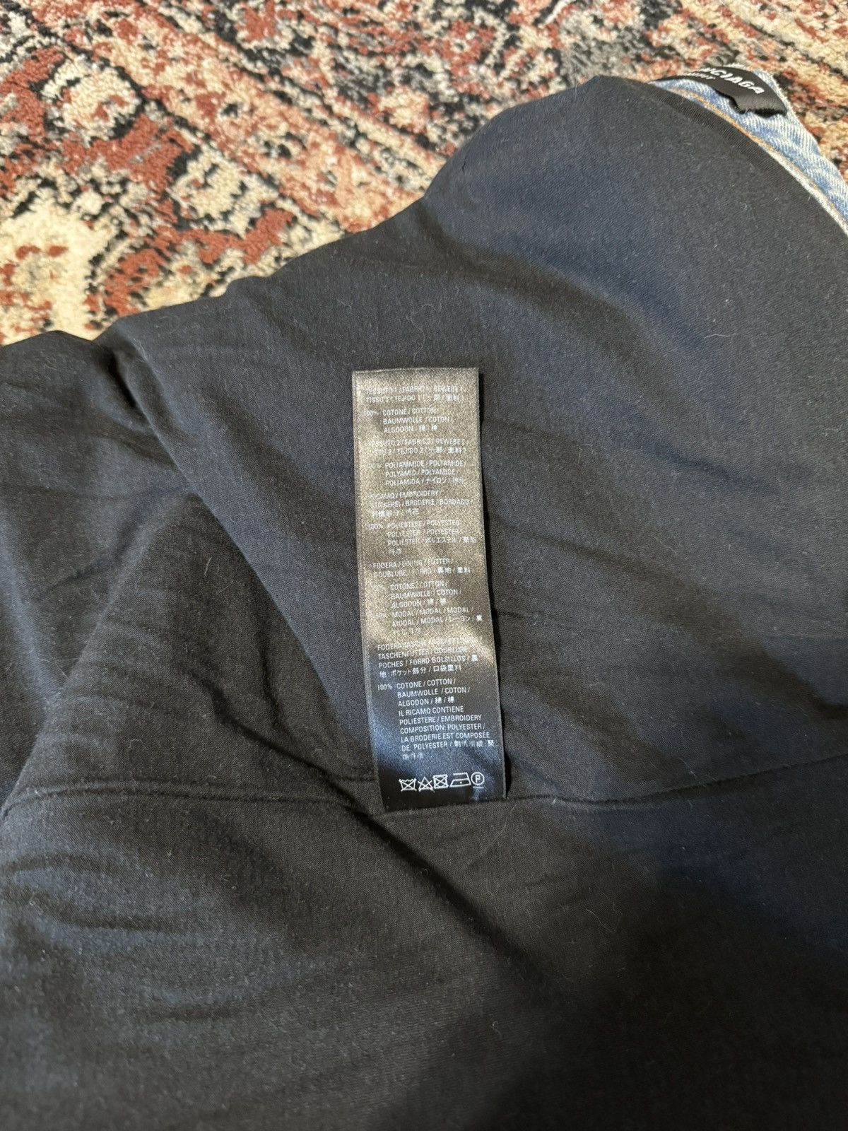 Balenciaga Balenciaga Slashed Hybrid Denim Size US 32 / EU 48 - 10 Thumbnail