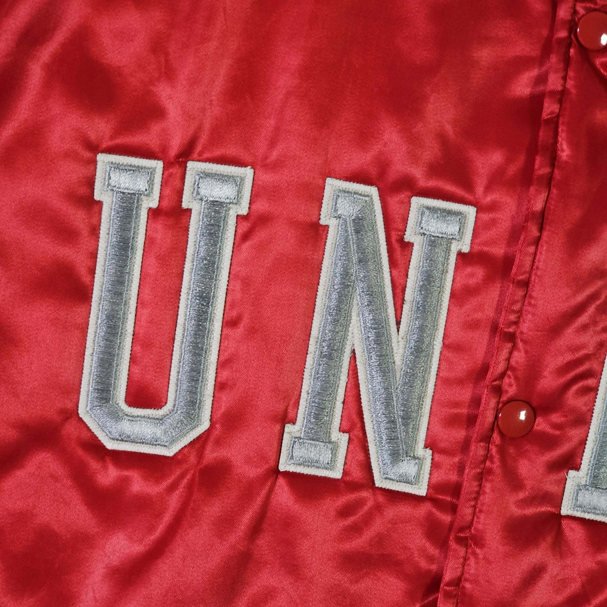 NCAA UNLV Runnin Rebels Vintage 90s Starter Style Bomber Jacket Size US XL / EU 56 / 4 - 5 Thumbnail