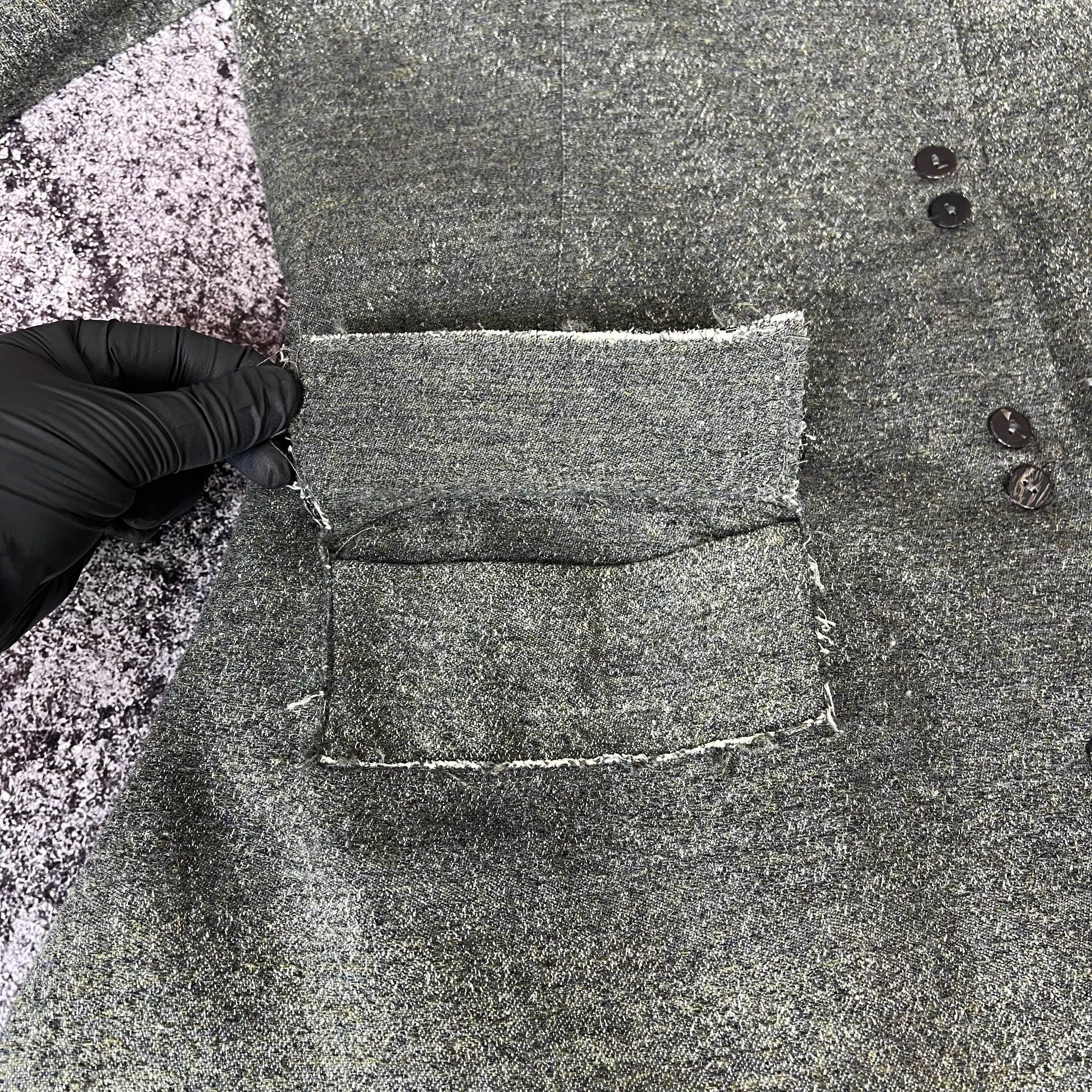 P.R. Patterson P. R. Patterson Dress Coat Jacket Wool / Linen Size XL Size XL / US 12-14 / IT 48-50 - 9 Thumbnail