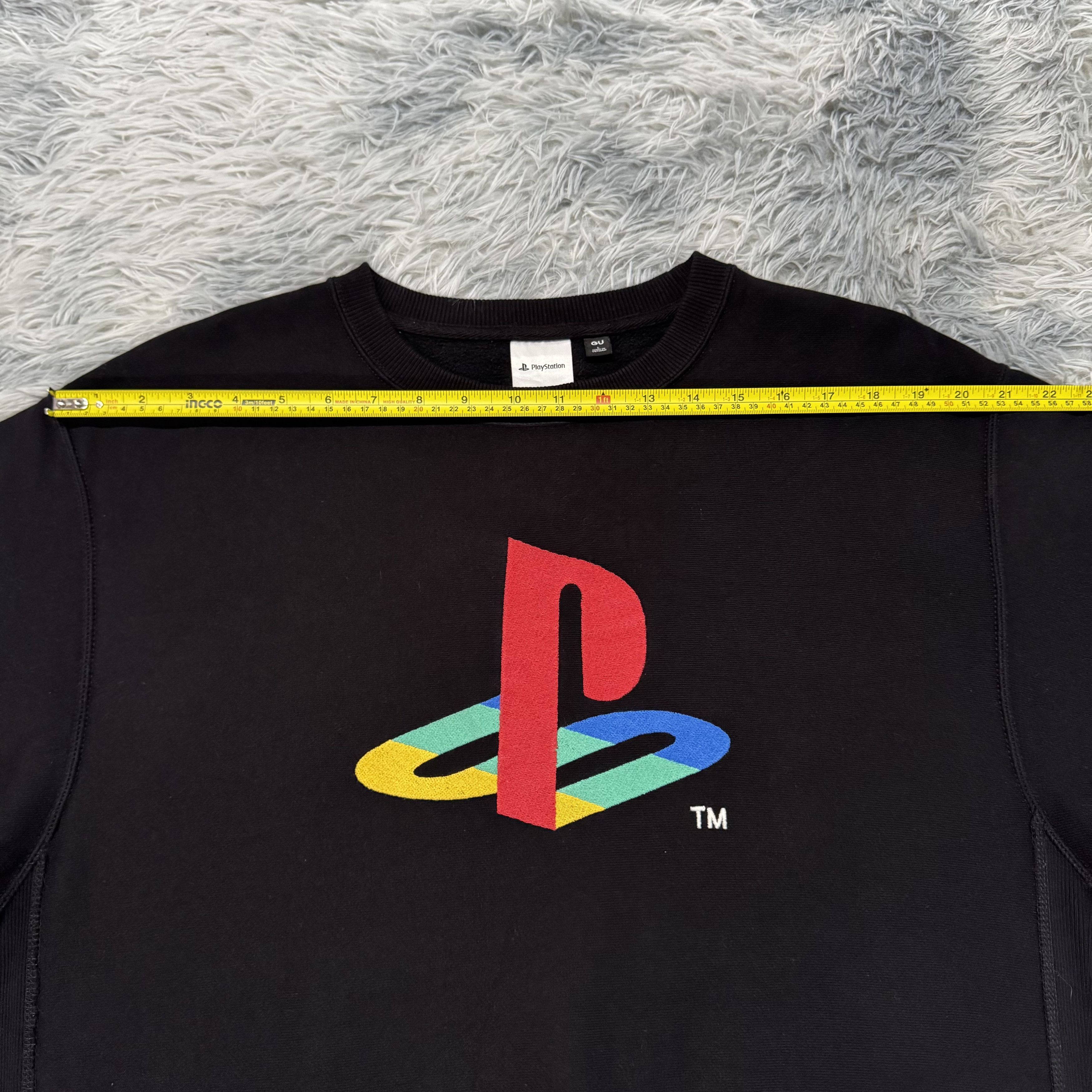 Playstation GU Playstation Nice Embroided Logo Sweatshirt Streetwear Size US L / EU 52-54 / 3 - 6 Thumbnail