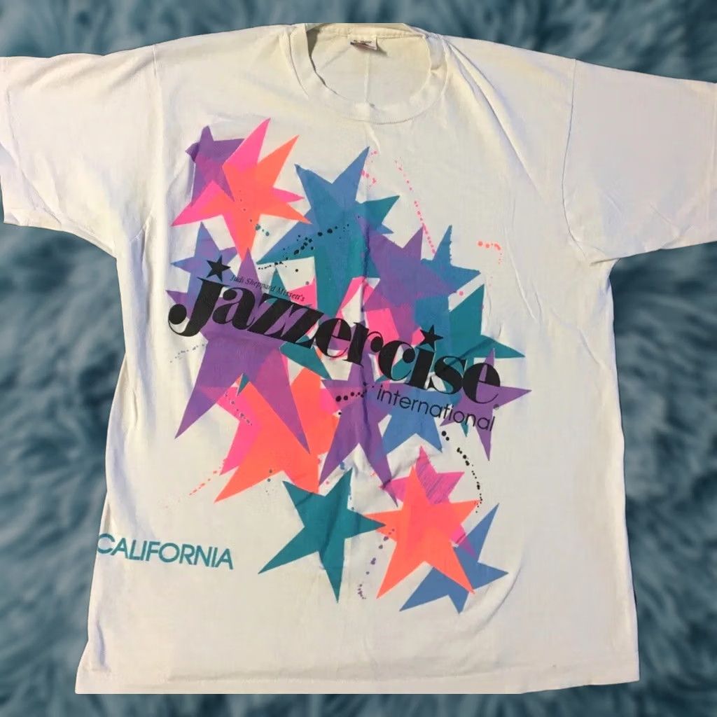 DANCER VINTAGE Shirt Mens XL White Vtg 90s Jazzercise Faded Star Ballet Theatre Dance Vaporwave Grunge 80s Size US XL / EU 56 / 4 - 1 Thumbnail