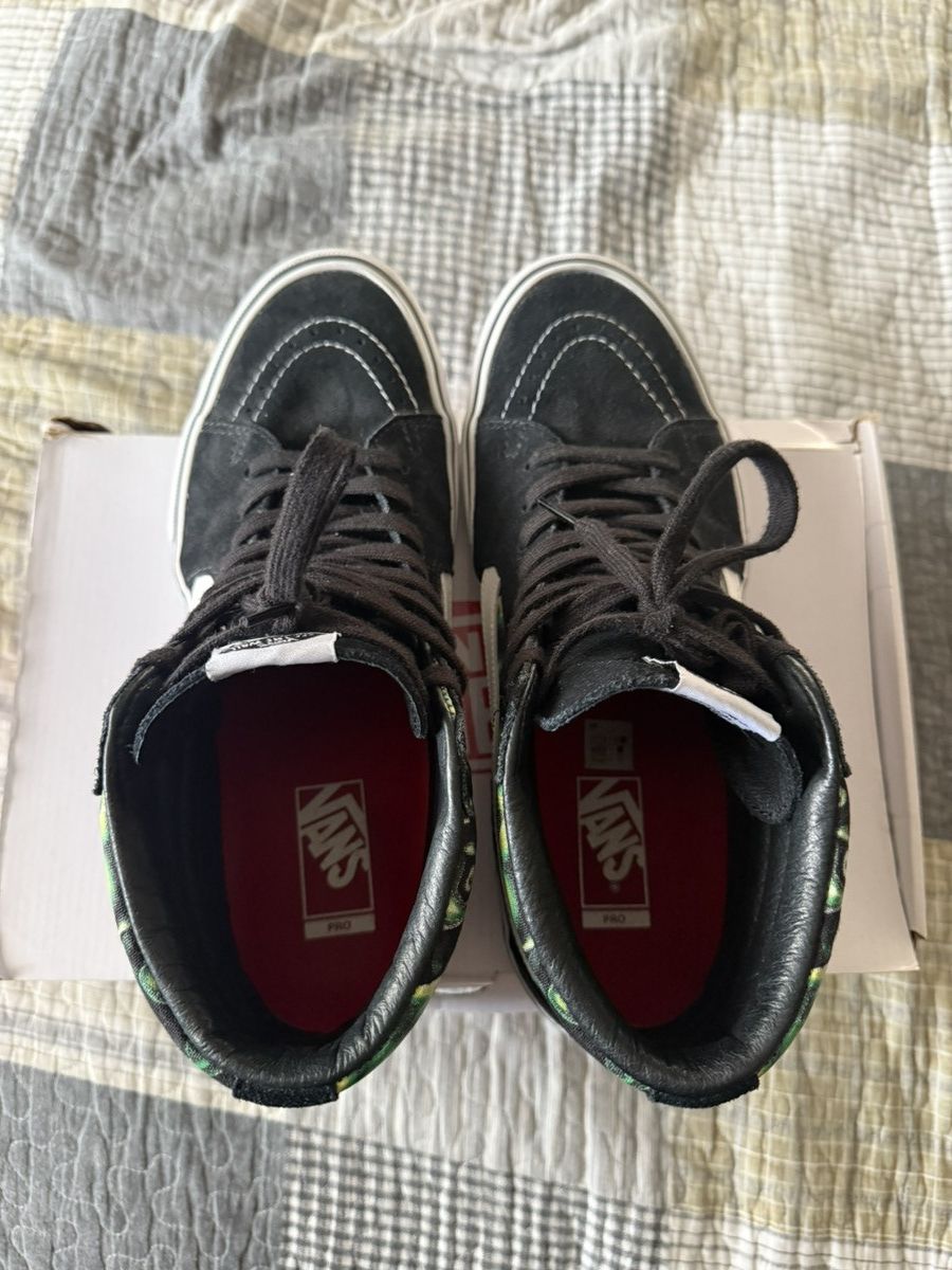 Supreme × Vans Supreme Vans Skull Pile Glow in Dark Sk8-Hi Pro 11.5 w/Box Size US 11.5 / EU 44-45 - 6 Thumbnail