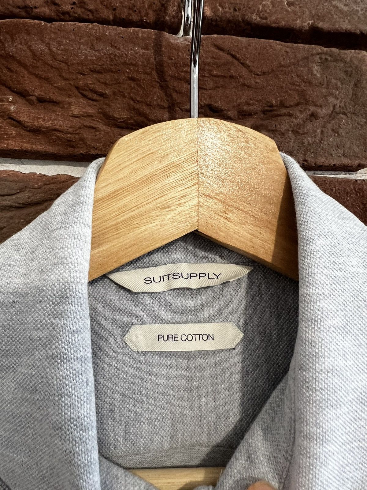 Suitsupply Suitsupply Extra Slim Fit Knitted Button Shirt Size 38 Size US S / EU 44-46 / 1 - 6 Thumbnail