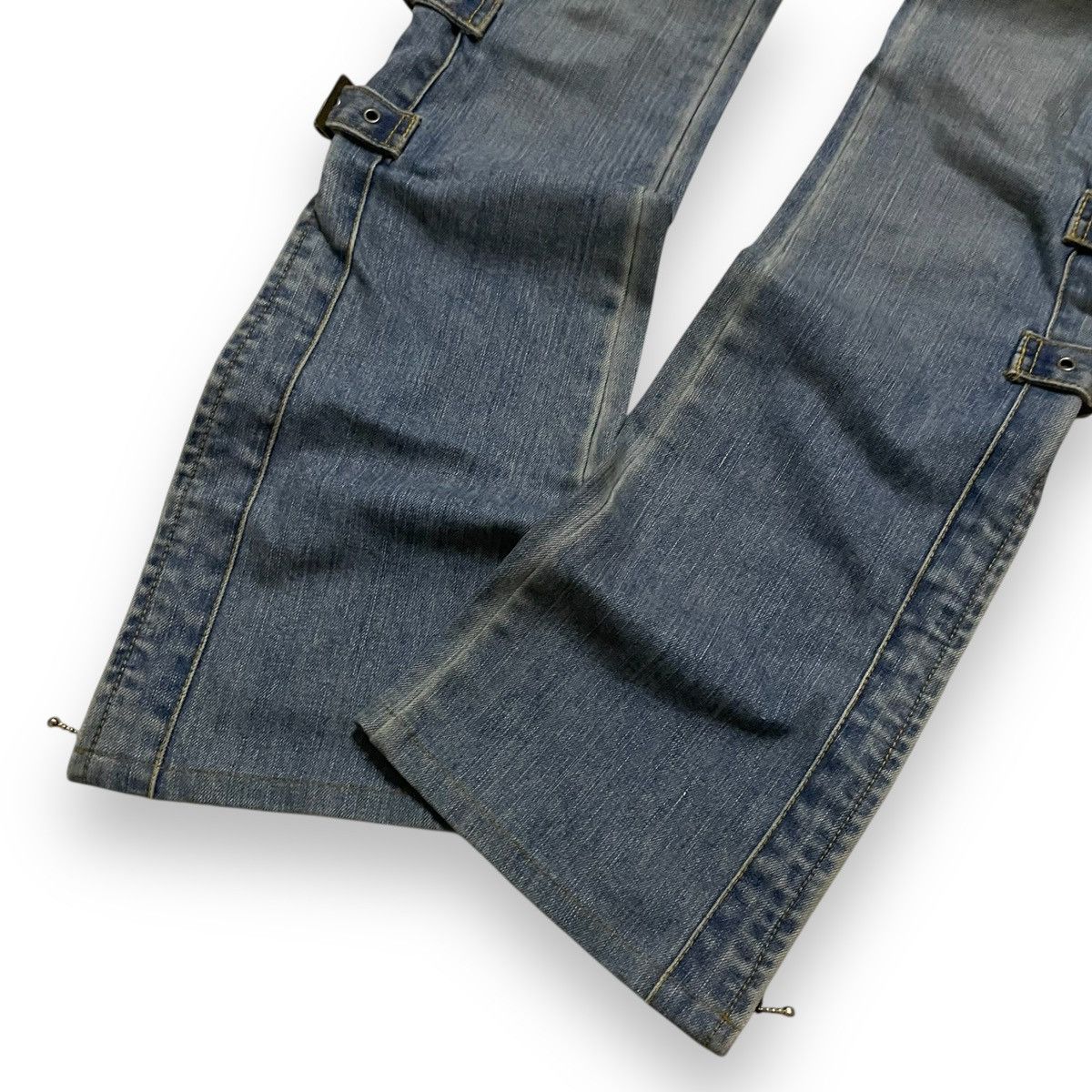 If Six Was Nine ORIGINAL JAPANES BONDAGE FLARED ZIPPER KAMMERAVIS (28×39) Size US 28 / EU 44 - 4 Thumbnail