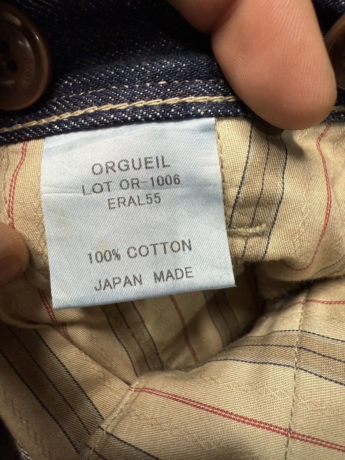 Orgueil Orgueil Eral 55 Selvedge Pants (Altered Length) Size US 36 / EU 52 - 8 Thumbnail