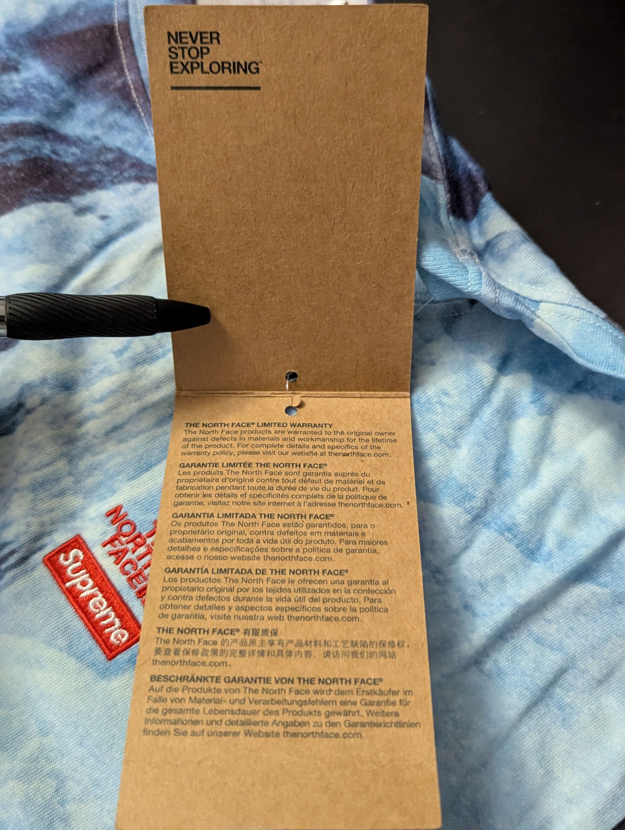 Supreme × The North Face TNF ice climb tee Size US M / EU 48-50 / 2 - 8 Thumbnail