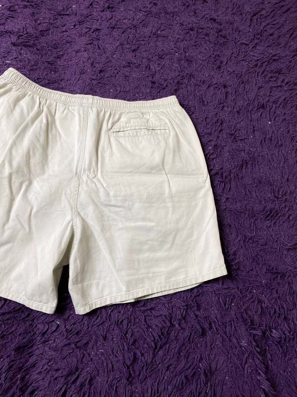 Nike shorts white NIKE Y2K logo Vintage size L streetwear Size US 34 / EU 50 - 18 Thumbnail