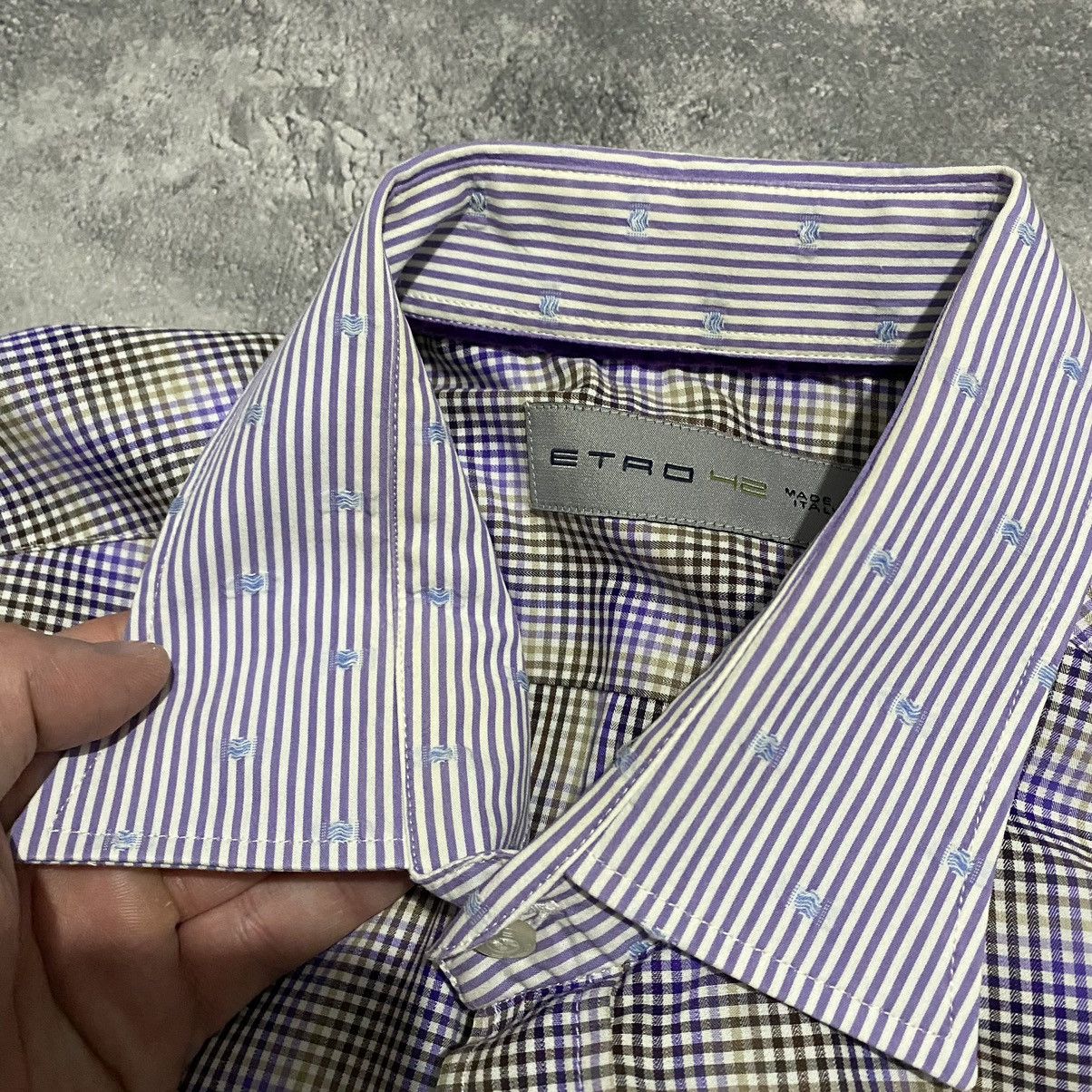 Etro Etro Striped Shirt Button Up Size US L / EU 52-54 / 3 - 6 Thumbnail