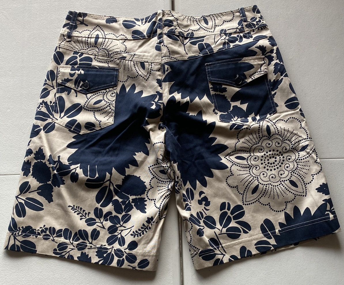 Dolce & Gabbana Dolce & Gabbana 🇮🇹 Runway Blue/Tan The Cut-Outs Shorts M NEW Size US 34 / EU 50 - 5 Thumbnail