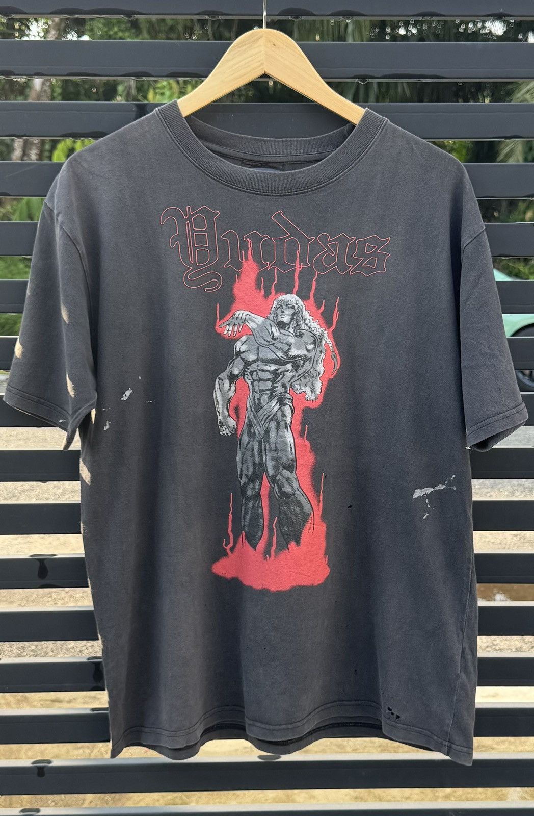 Anime × Cartoon Network × Vintage Vintage Anime Fist Of The North Star Judas Metal Shirt Size US L / EU 52-54 / 3 - 1 Thumbnail
