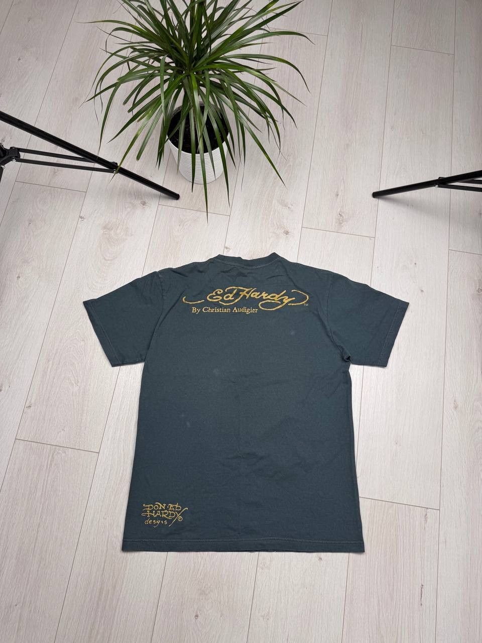 Ed Hardy Vintage Ed Hardy Christian Audigier Dragon Japanese T Shirt Size US S / EU 44-46 / 1 - 9 Thumbnail