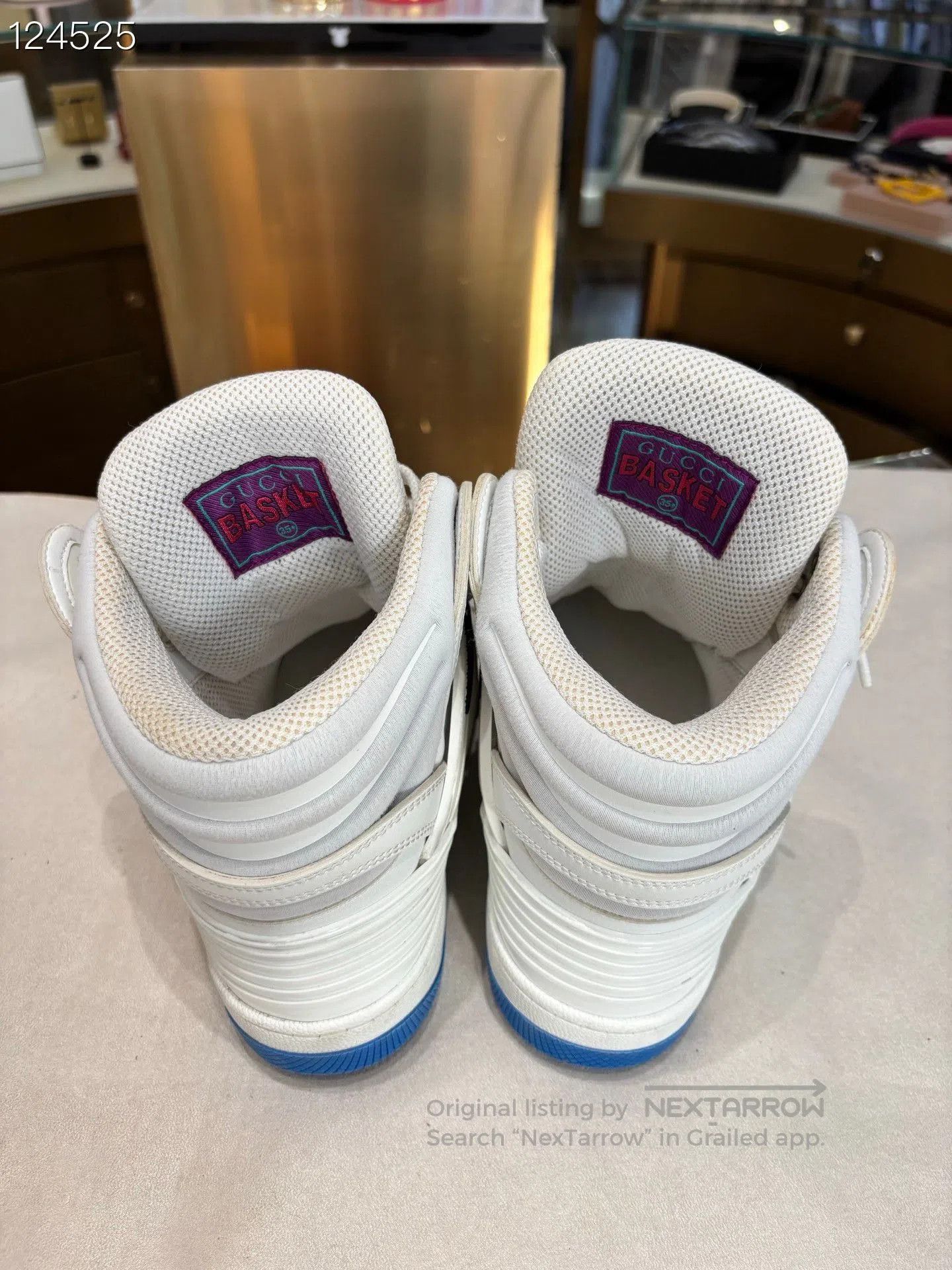 Gucci Gucci Basket Distressed High. Size US 4.5 / IT 34.5 - 4 Thumbnail