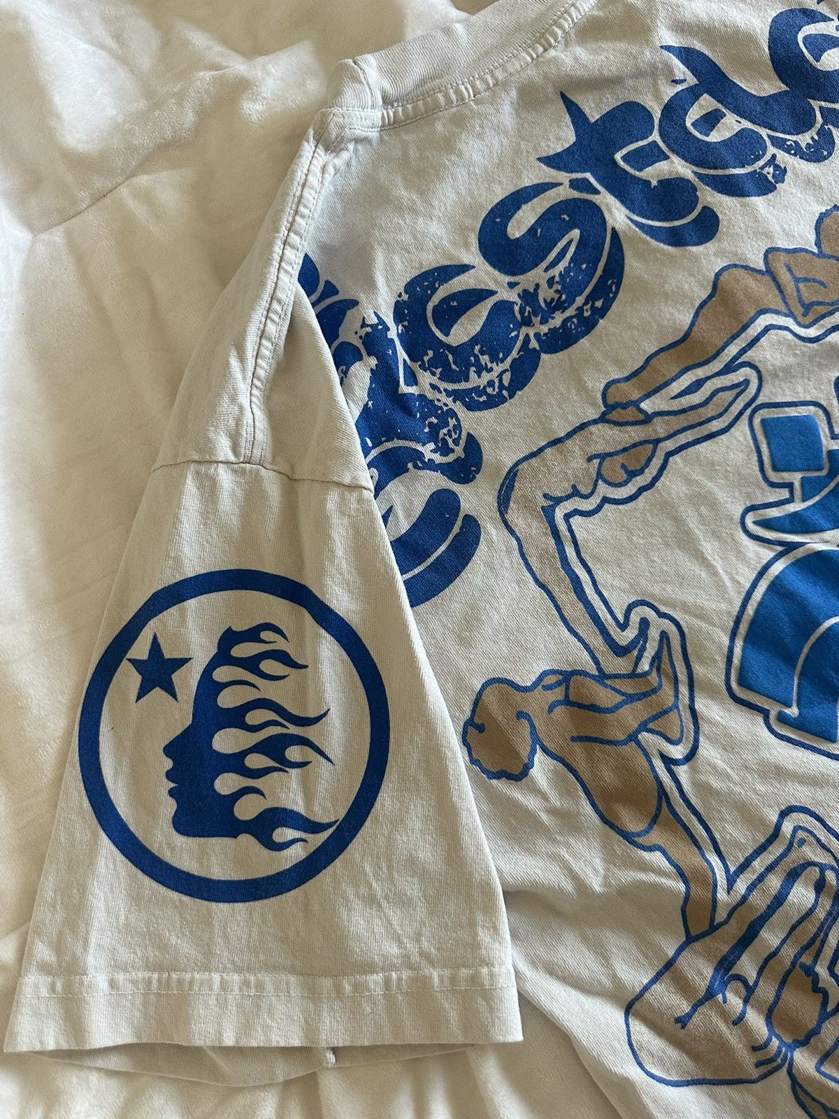HELLSTAR White Yoga HellStar Shirt Size US S / EU 44-46 / 1 - 1 Thumbnail