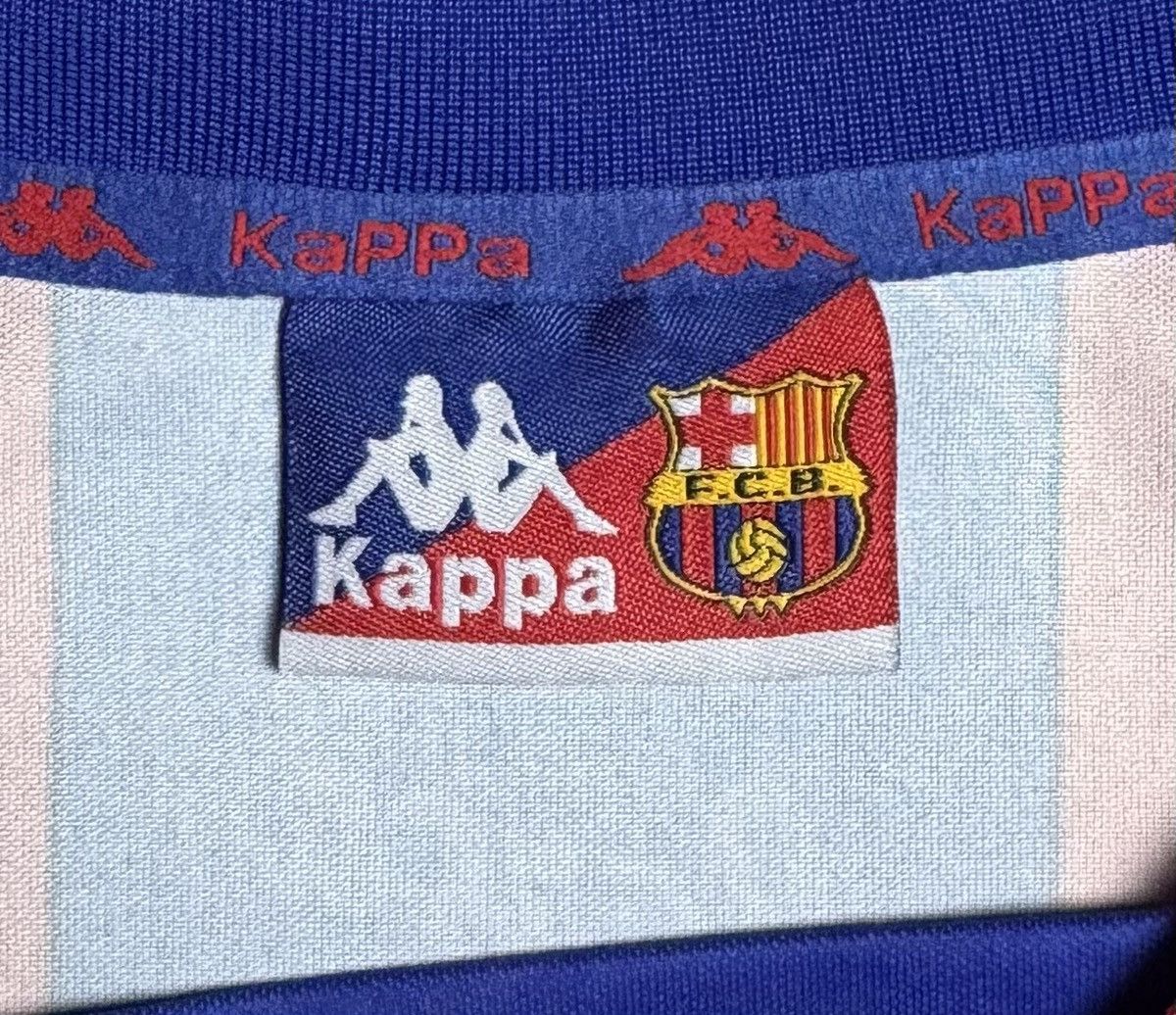 Other Barcelona 1995 1997 Home Football Shirt Soccer Jersey Size US XL / EU 56 / 4 - 13 Thumbnail