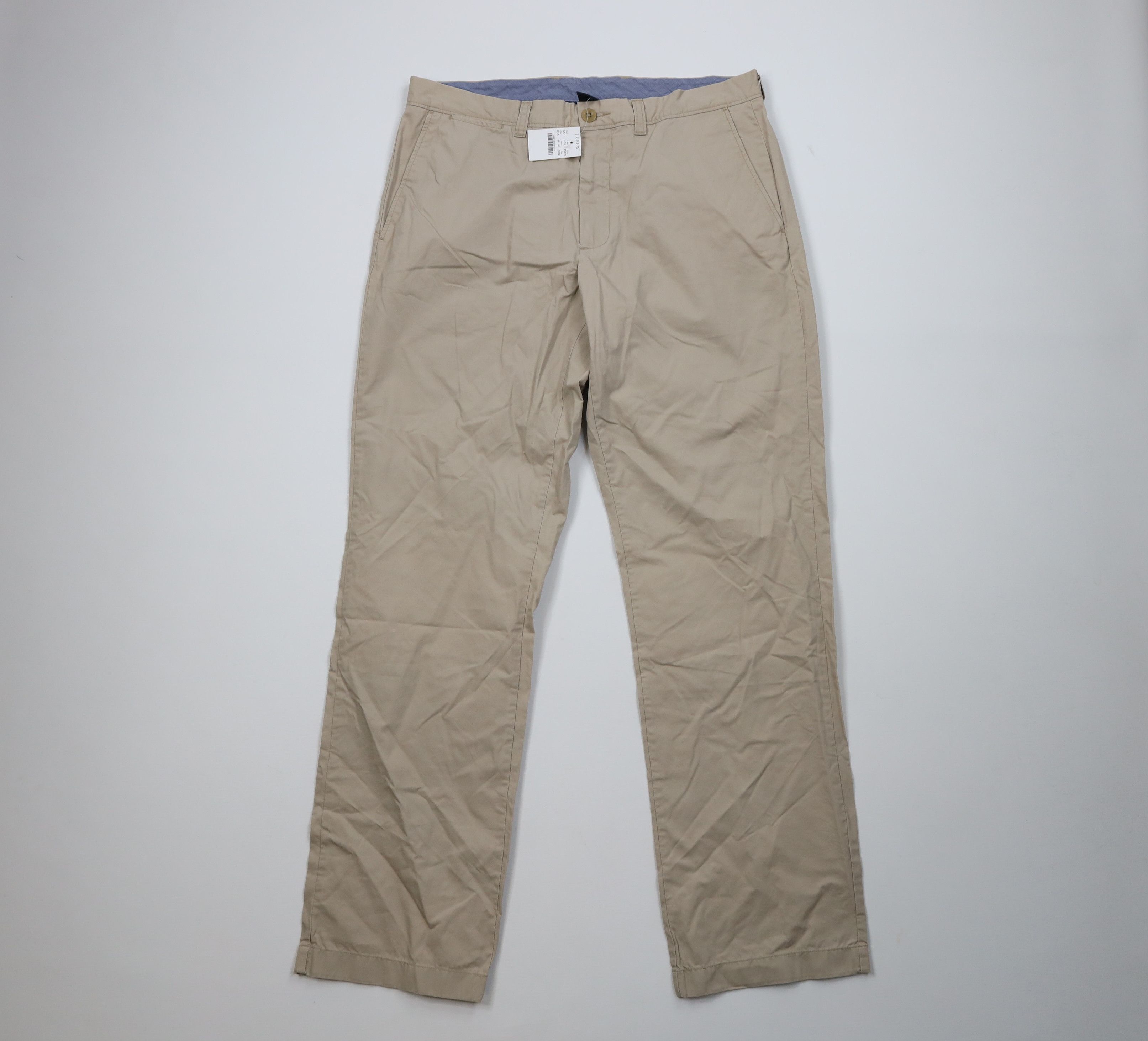 J.Crew Deadstock Vintage Y2K J Crew Essex Chino Pants Trousers Size US 33 - 1 Thumbnail