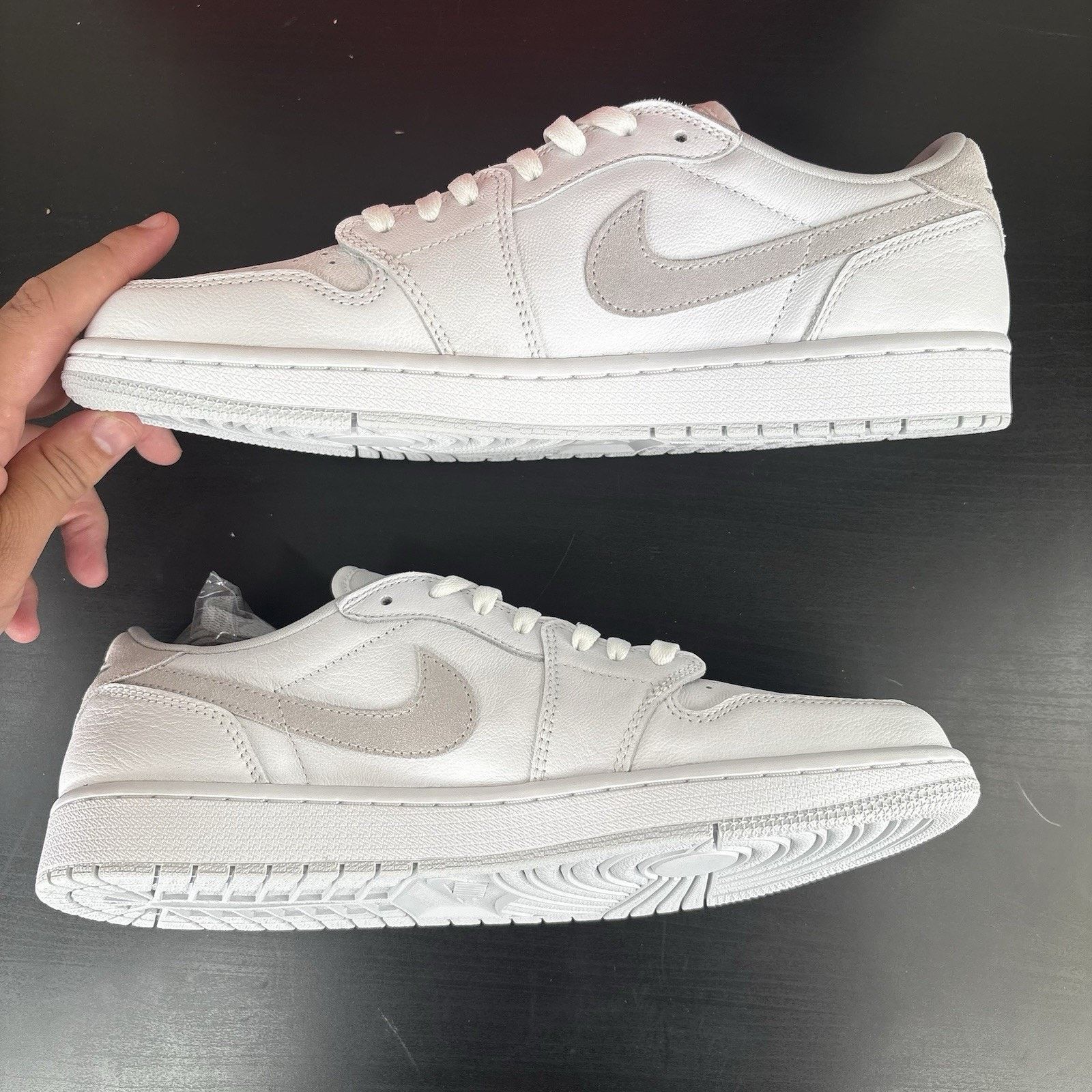 Nike Size 12 - Jordan 1 Low OG Neutral Gray Size US 12 / EU 45 - 3 Thumbnail