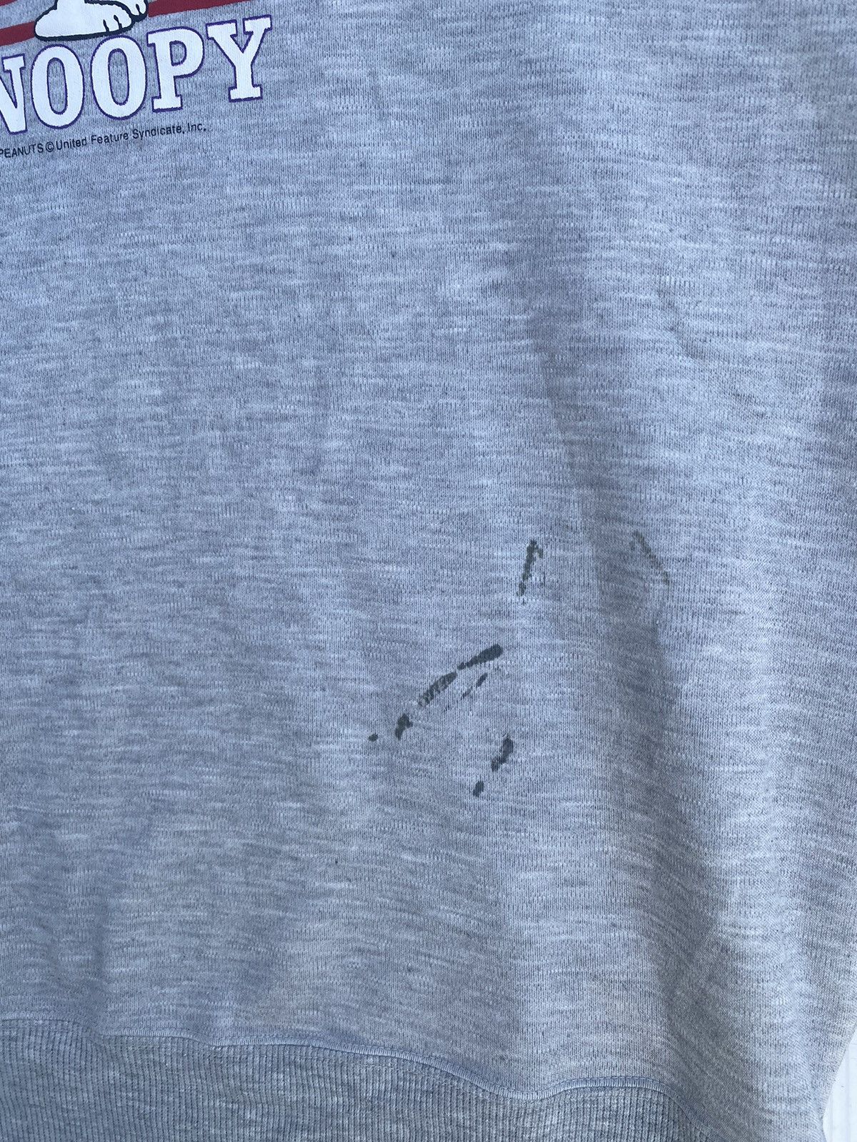 Peanuts × Vintage Vintage Snoopy American Flat Sweatshirt Cartoon Animation Size US XL / EU 56 / 4 - 8 Thumbnail