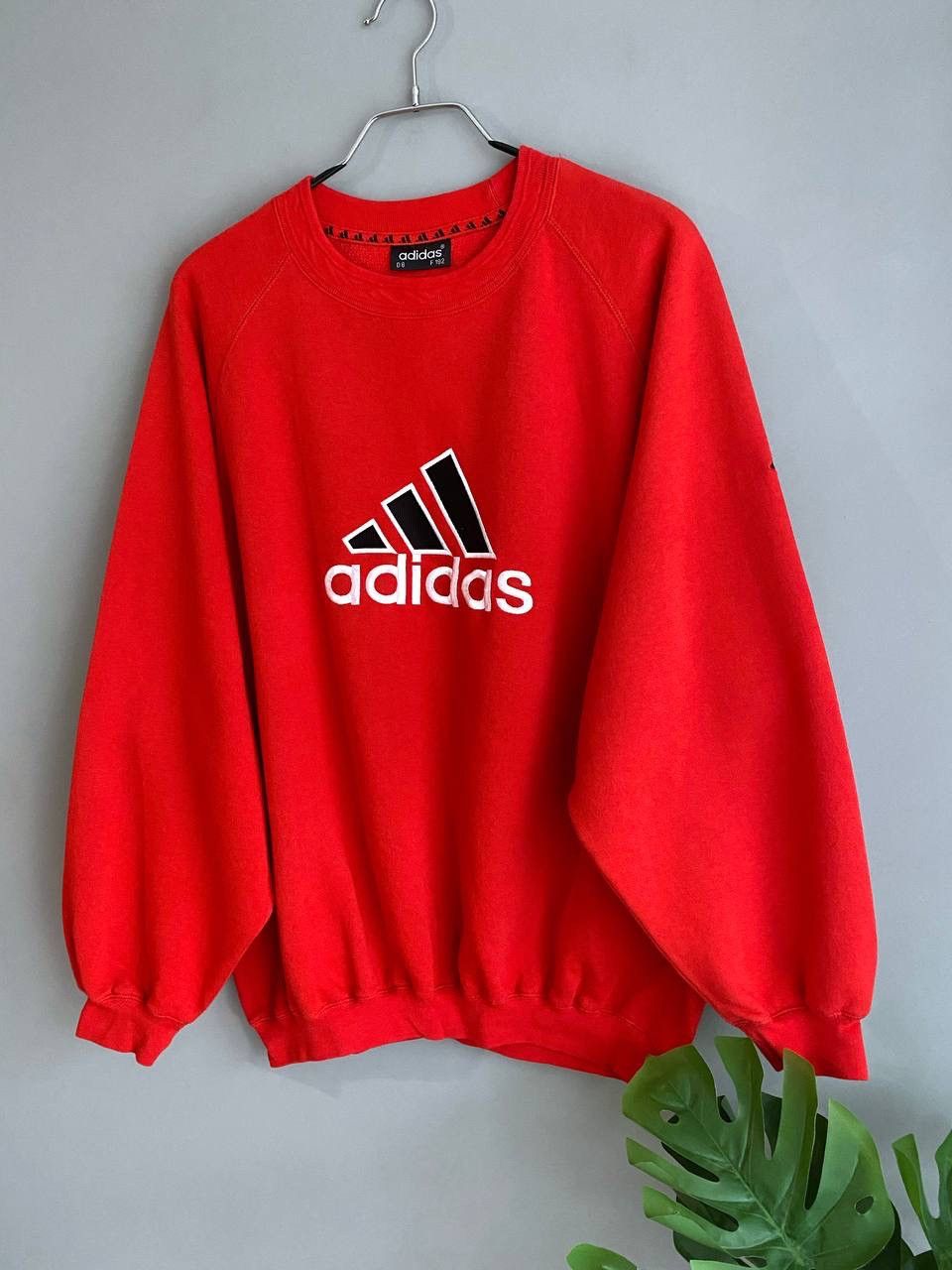 Adidas Adidas Equipment 90s Vintage Oversized Red Sweatshirt Size L Size US L / EU 52-54 / 3 - 3 Thumbnail