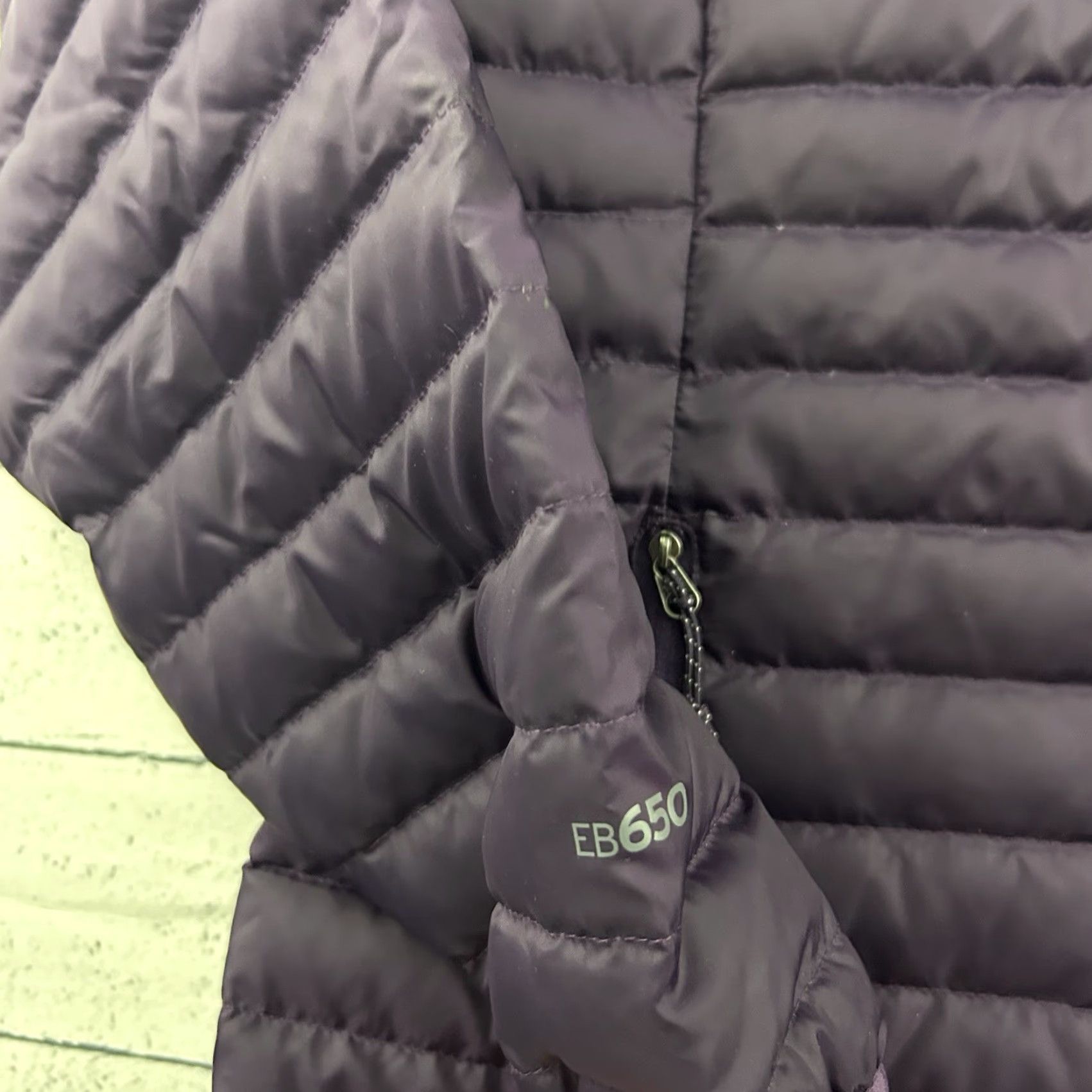Eddie Bauer Eddie Bauer Jacket Long Puffer Down Winter Purple Women's L Regular Quilted Full Zip" Size L / US 10 / IT 46 - 3 Thumbnail