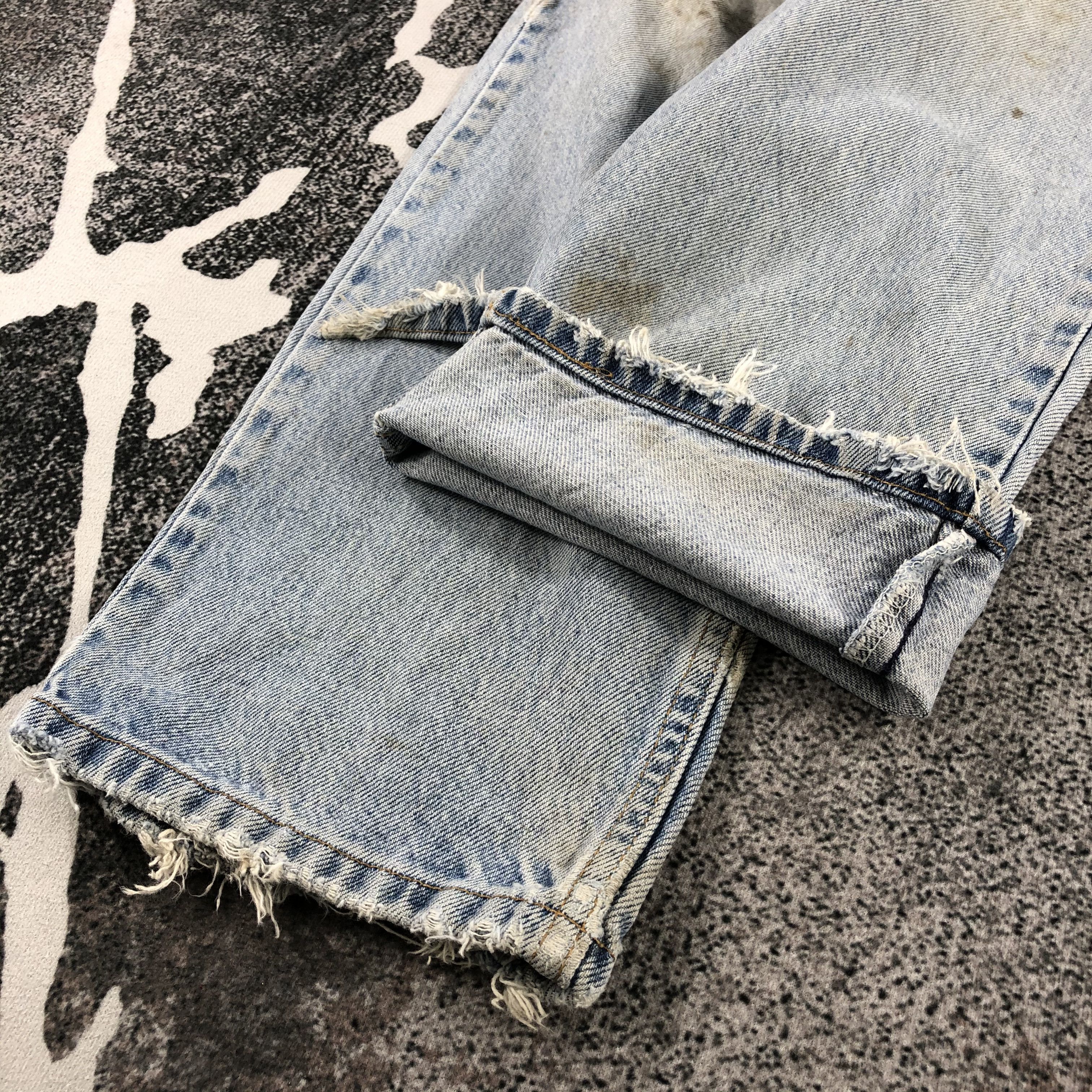 Levi's Vintage Levi's 901 Jeans Dirty Wash Denim KJ1061 Size US 32 / EU 48 - 7 Thumbnail