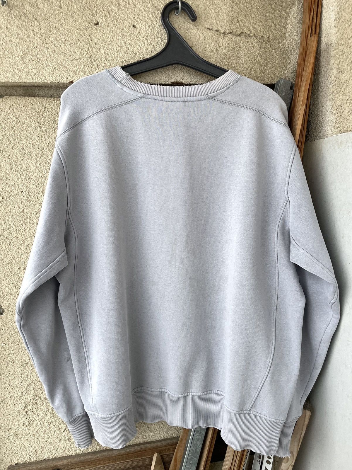 Nike Vintage Y2K Nike Big Logo Distressed Trashed Sweatshirt Size US XL / EU 56 / 4 - 21 Thumbnail