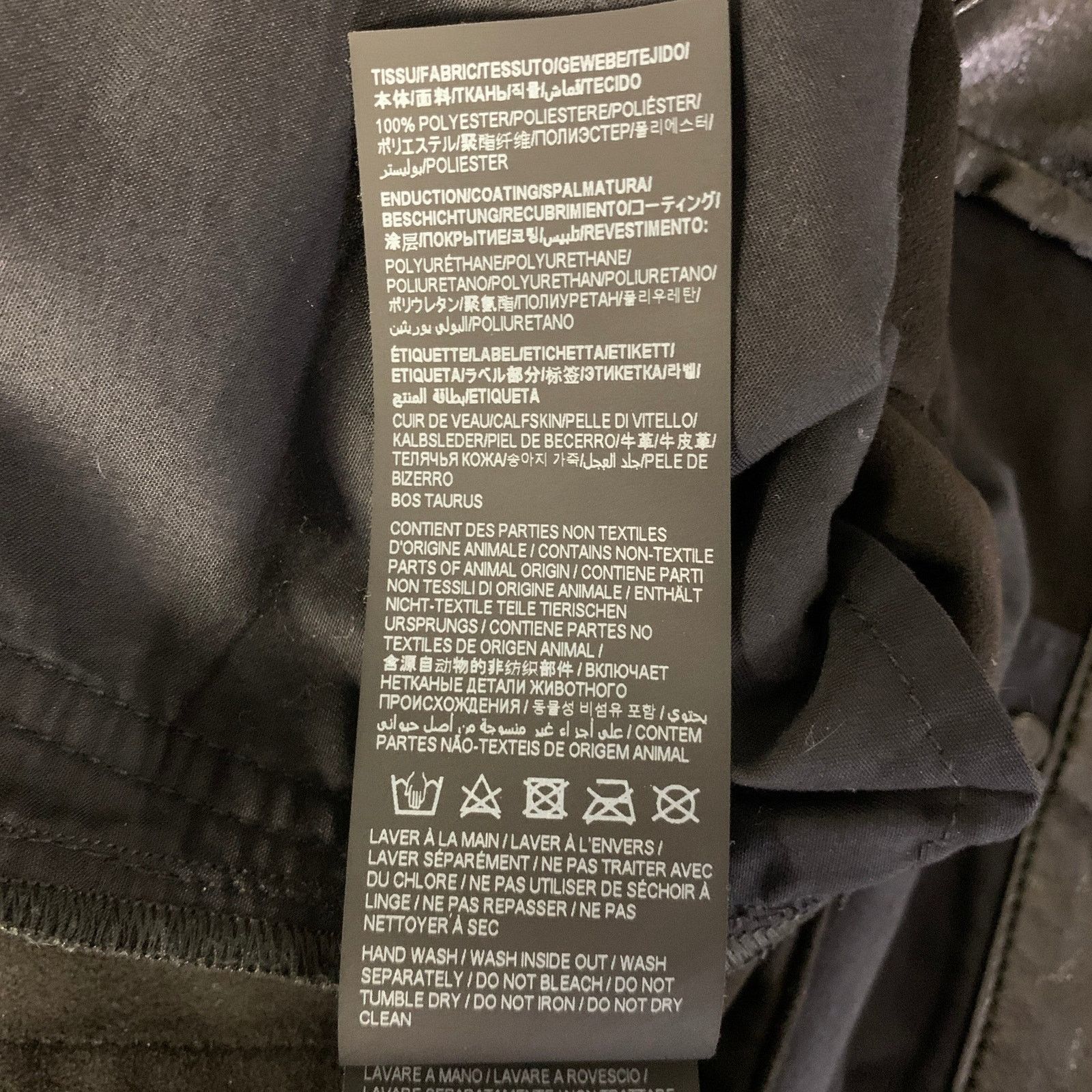 Saint Laurent Paris SAINT LAURENT Size 30 Black Polyester Pants Size US 30 / EU 46 - 6 Thumbnail