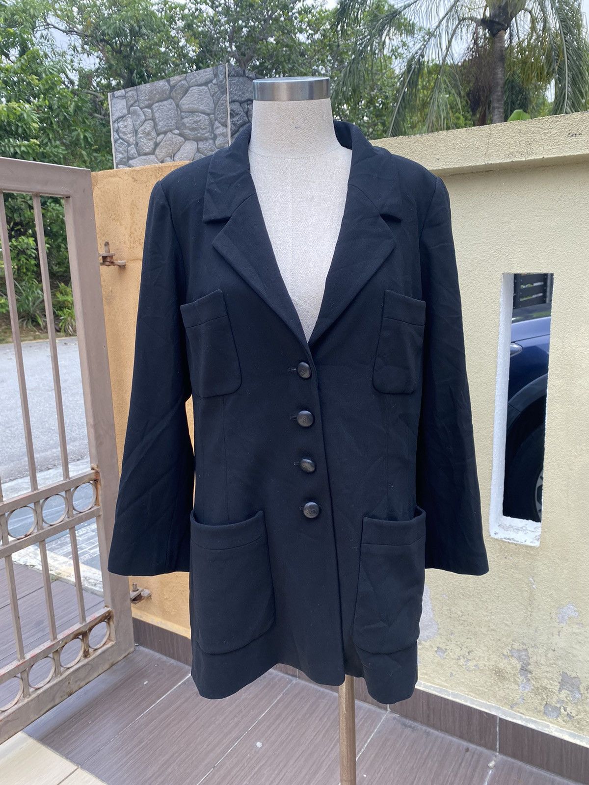 Chanel vintage ‘97 couture Chanel wool blazer Size US S / EU 44-46 / 1 - 1 Thumbnail