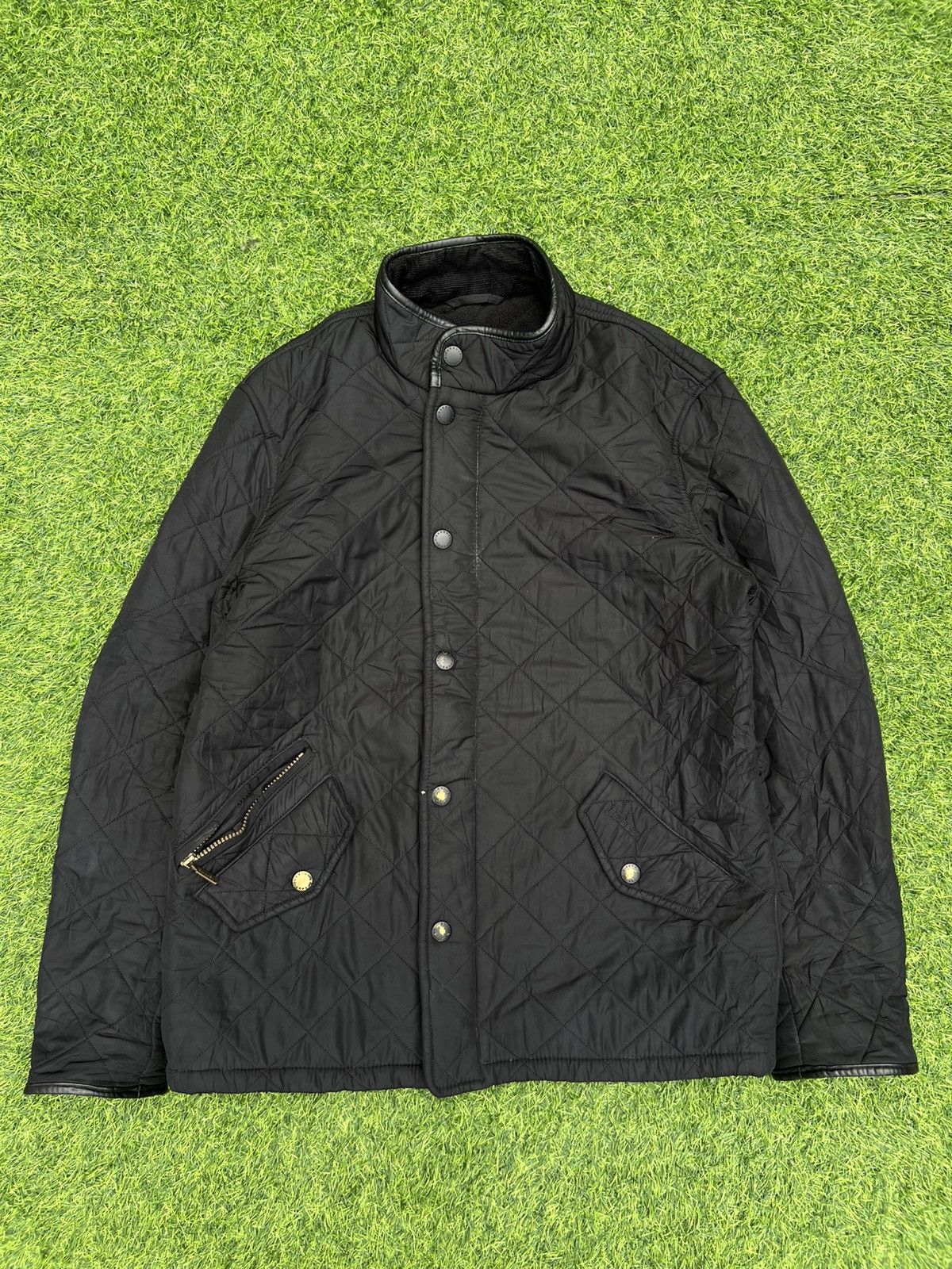 Barbour Barbour Powell Quilted Jacket medium– Black(worn few times) Size US M / EU 48-50 / 2 - 1 Thumbnail