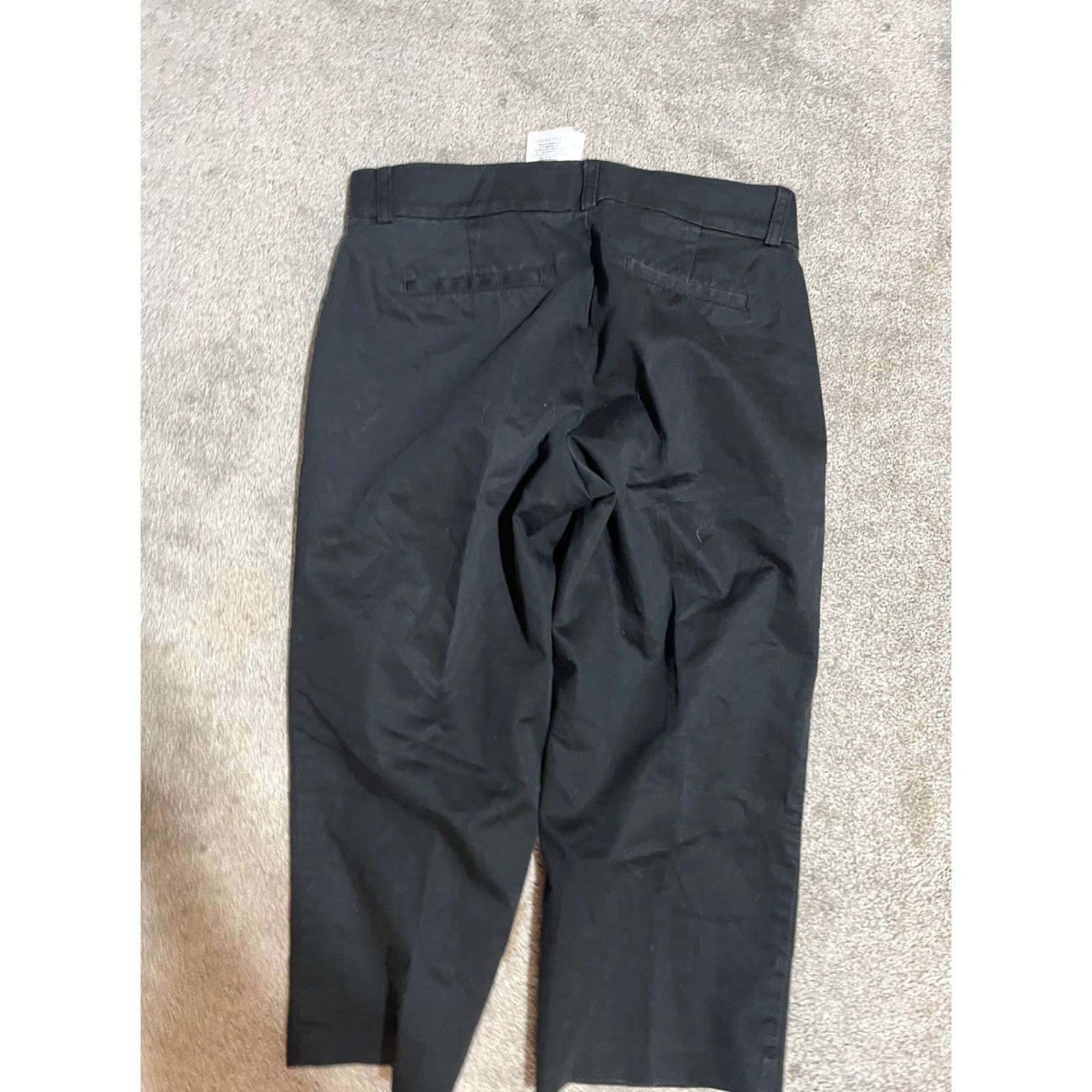 Dockers DOCKERS Women Capri Fit Cropped Pant Black Size 6 Capri Pants Womens Straight Leg Crop 6 Black Size 28" / US 6 / IT 42 - 3 Thumbnail