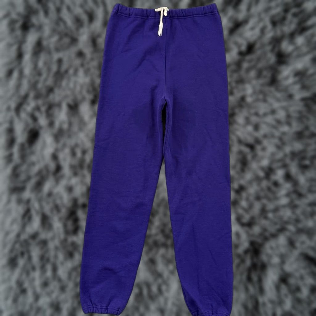 Russell Athletic VINTAGE Russell Athletic Sweatpants Men Large Purple Athletic Sweatpants 90s USA Mens Size US 33 - 1 Thumbnail