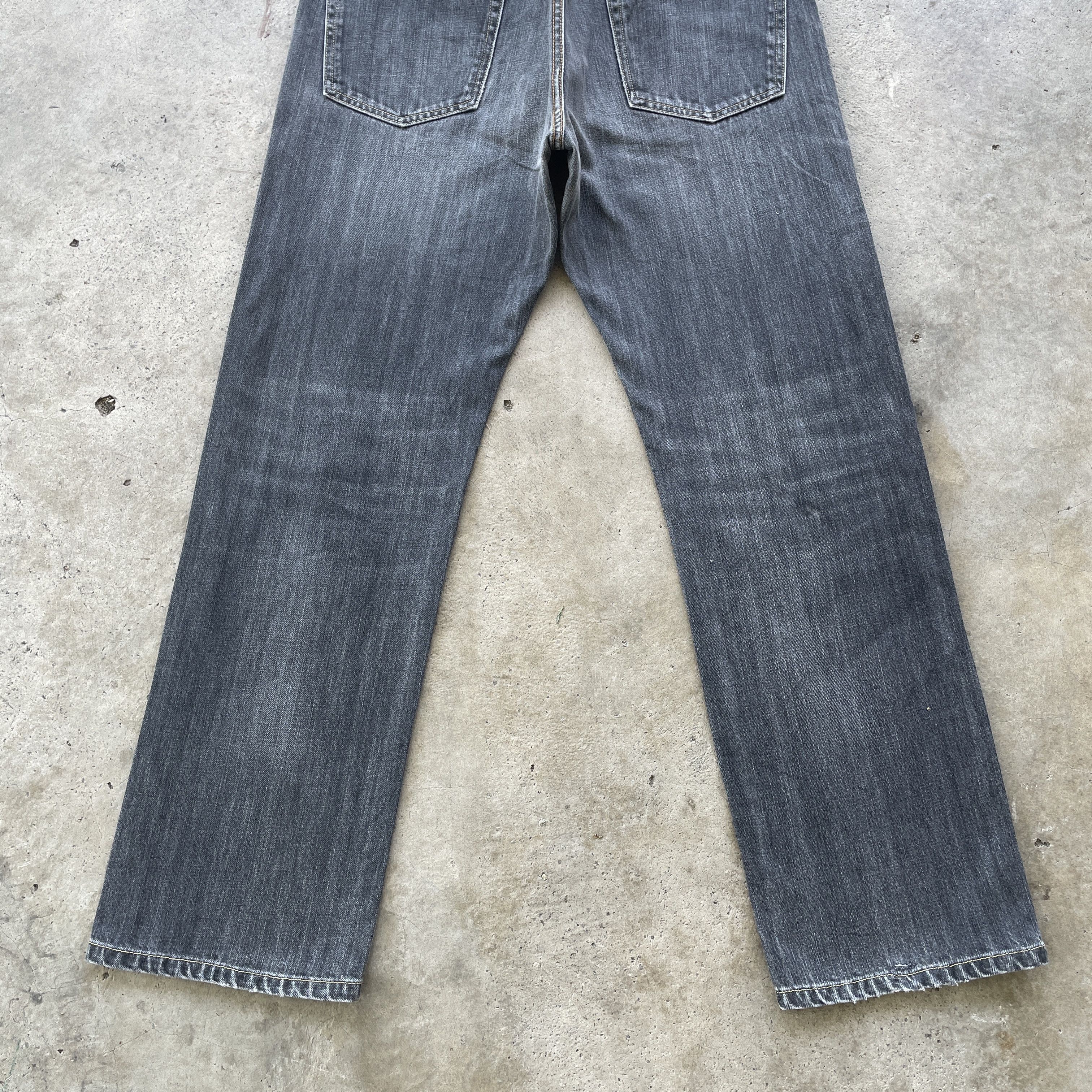 Japanese Brand × Vintage VINTAGE JAPANESE JEANS BLACK FADED DENIM PANTS W33x29 Size US 33 - 9 Thumbnail