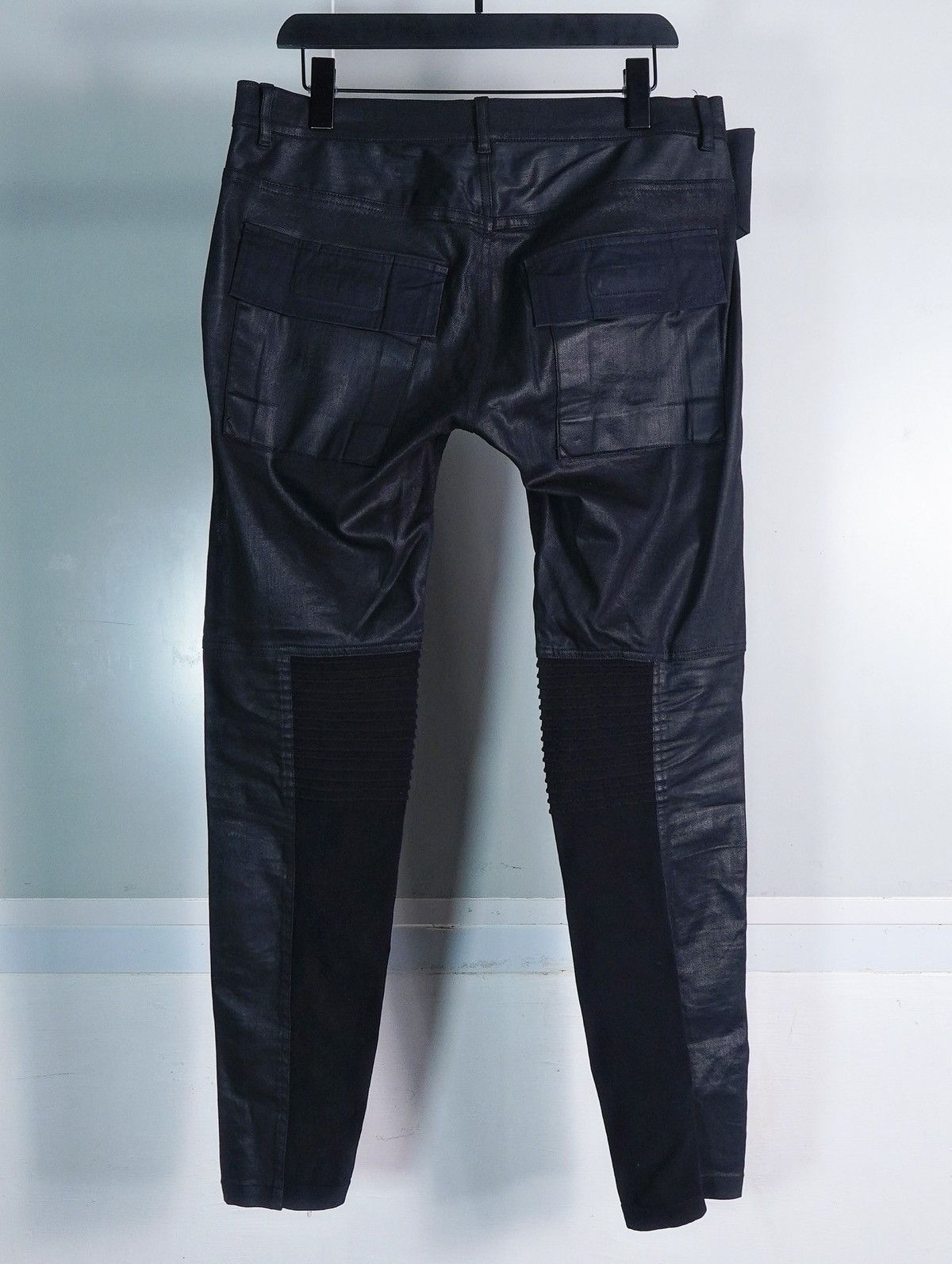 Rick Owens Mainline OG Waxed Memphis Denim Size US 33 - 2 Thumbnail