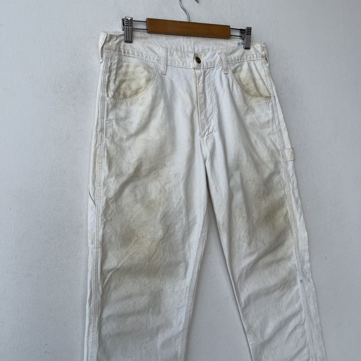 Orslow OrSlow Japan Painter Pants White Workwear French Work Pants Size US 30 / EU 46 - 5 Thumbnail