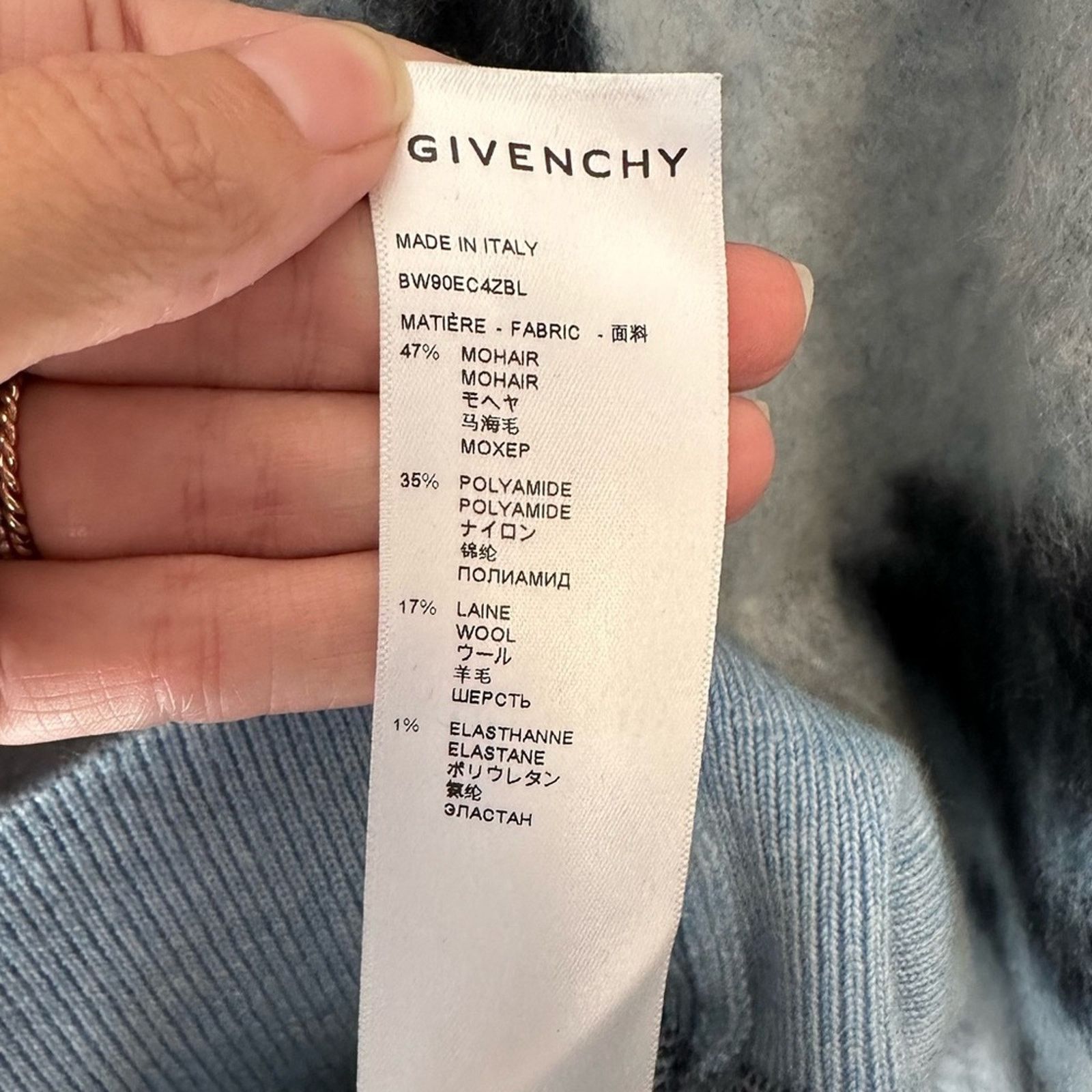 Chito × Givenchy Givenchy x Chito jacquard-knitted sweater pastel hues Size XS / US 0-2 / IT 36-38 - 11 Thumbnail