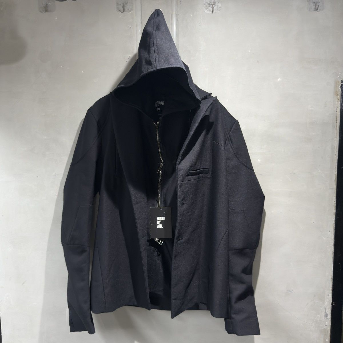 Hood By Air Rare Hood By Air Hooded Vest Playboi Carti Vamp Punk Look Size 50R - 21 Thumbnail
